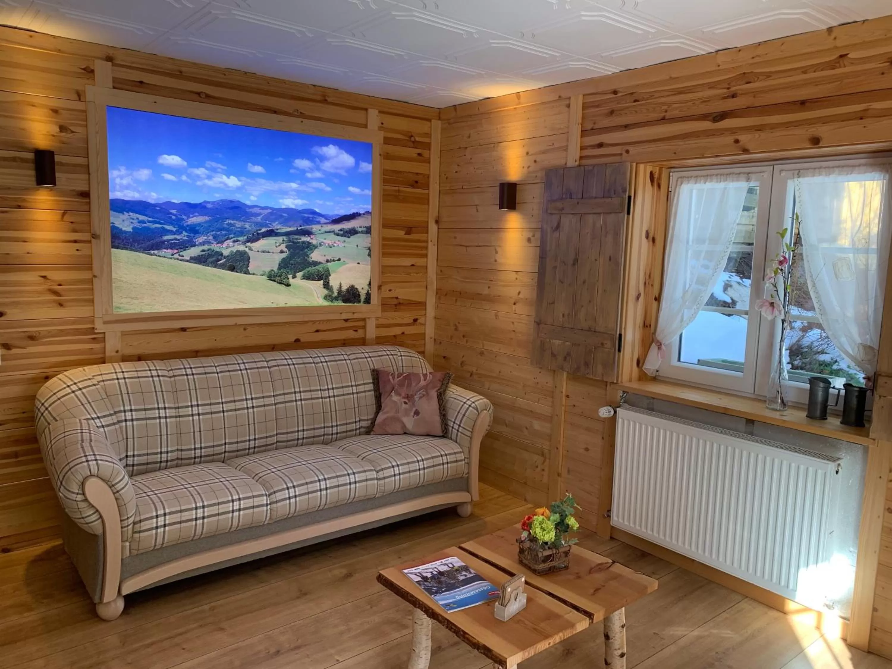 Living room in Haus Sonneck