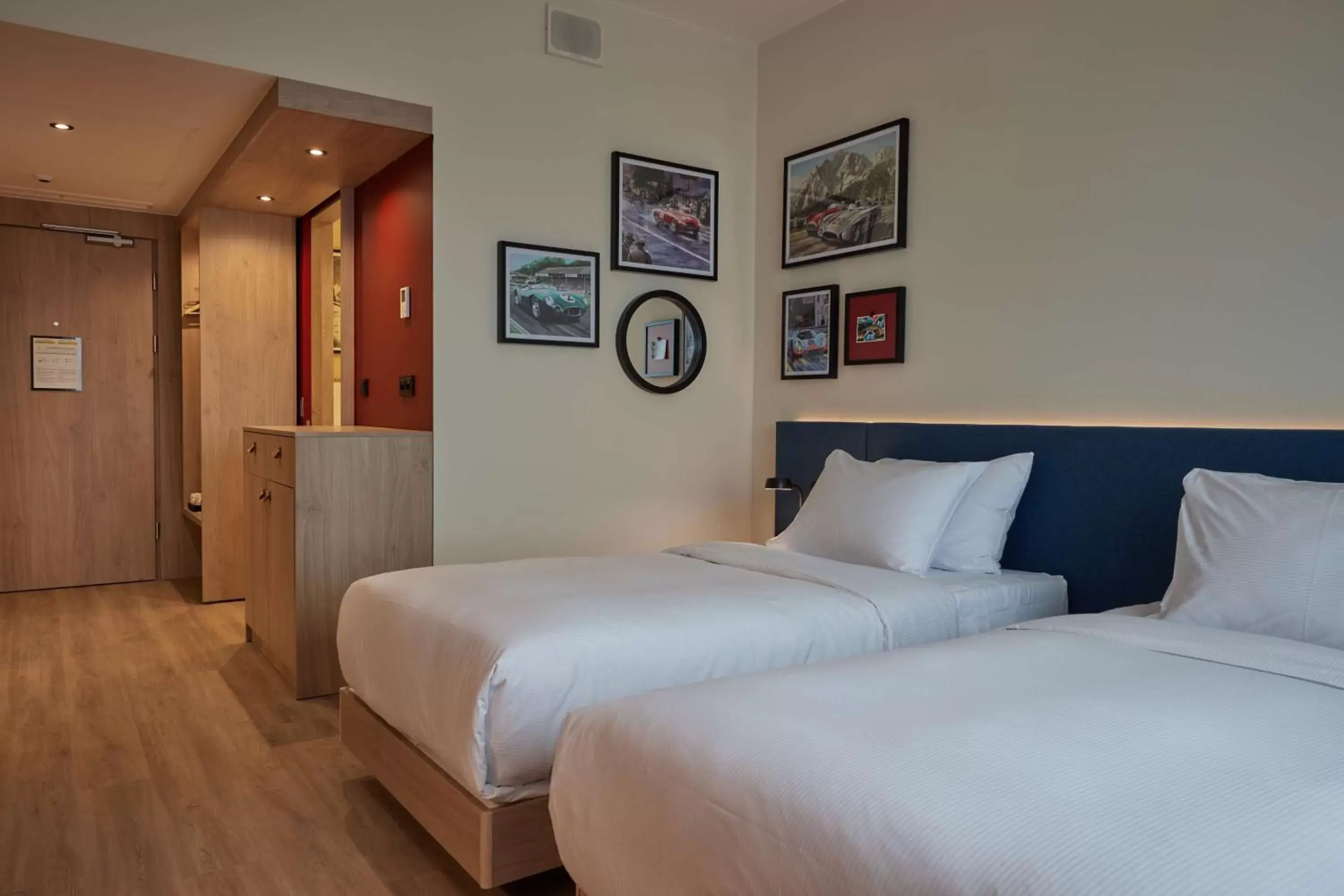 Bed in Hampton By Hilton Poznan Swarzedz Bed in Hampton By Hilton Poznan Swarzedz