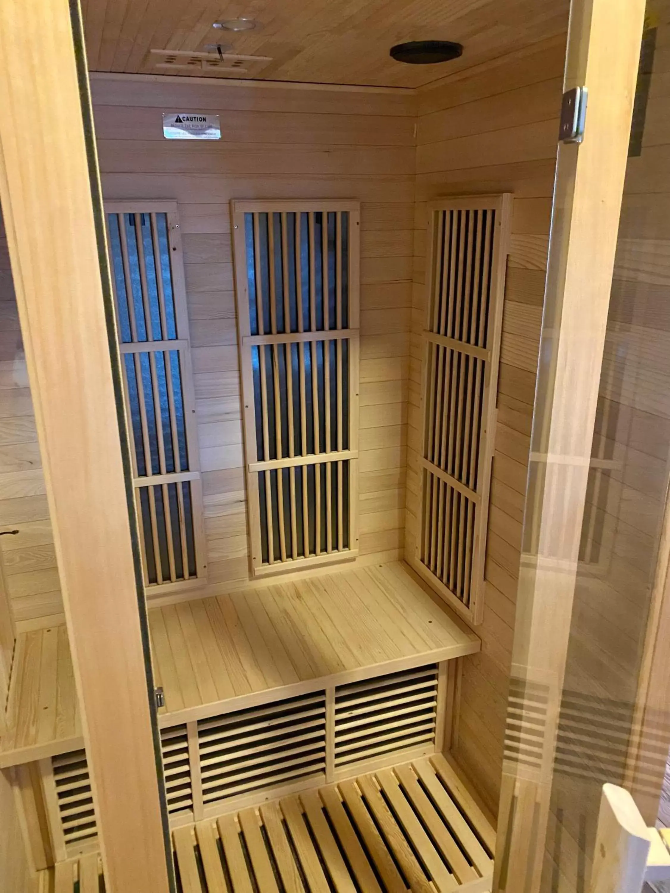 Sauna in City on a Hill at Spring Creek