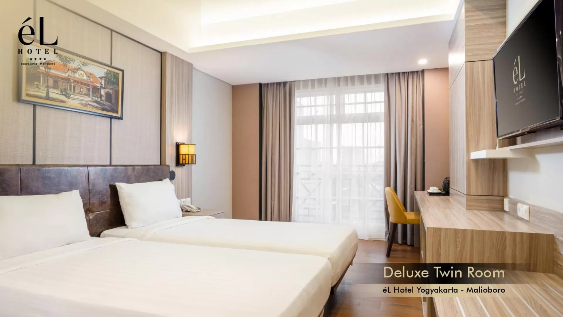 Bedroom, Bed in eL Hotel Yogyakarta Malioboro