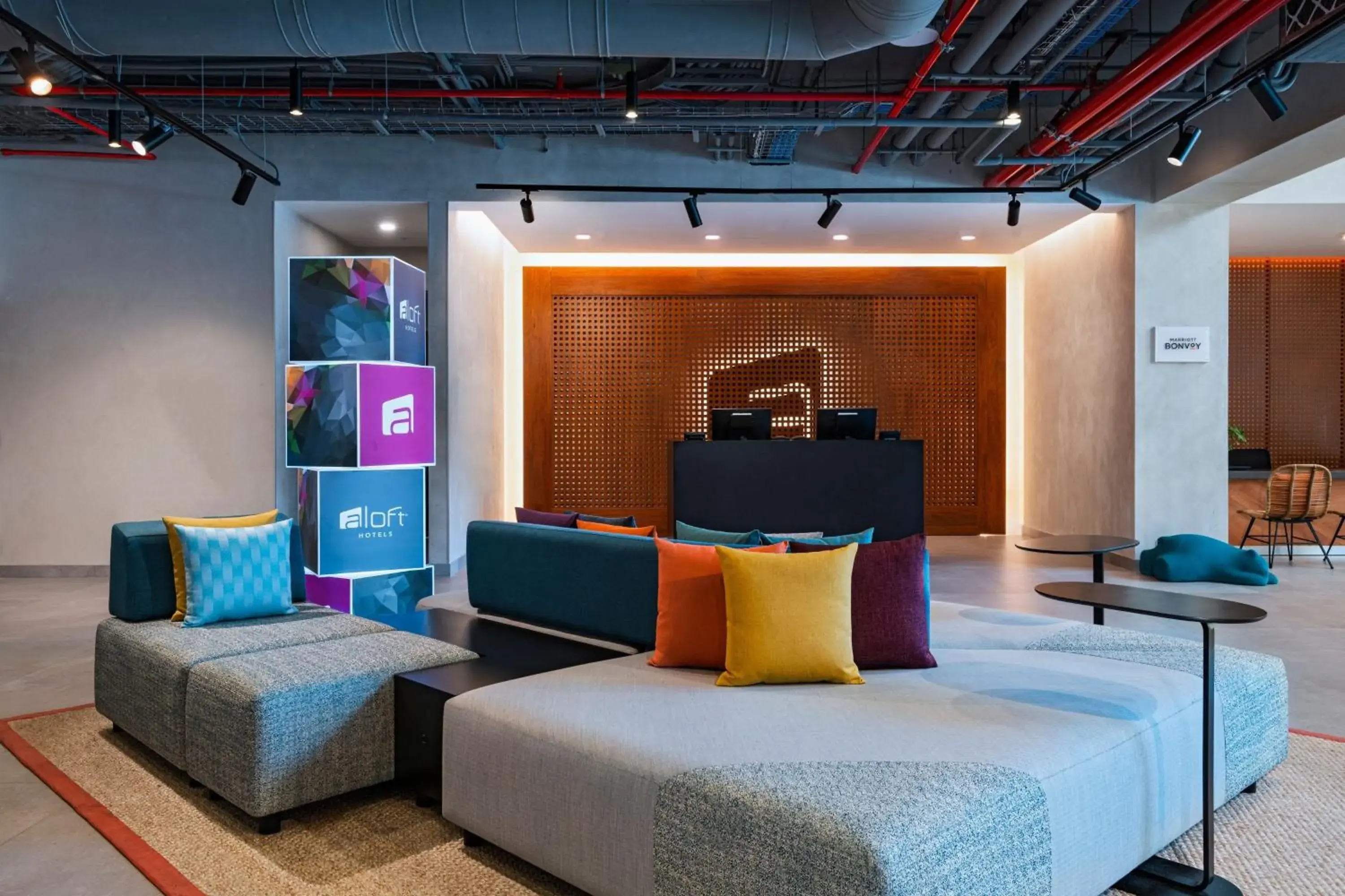 Lobby or reception, Lobby/Reception in Aloft Playa del Carmen