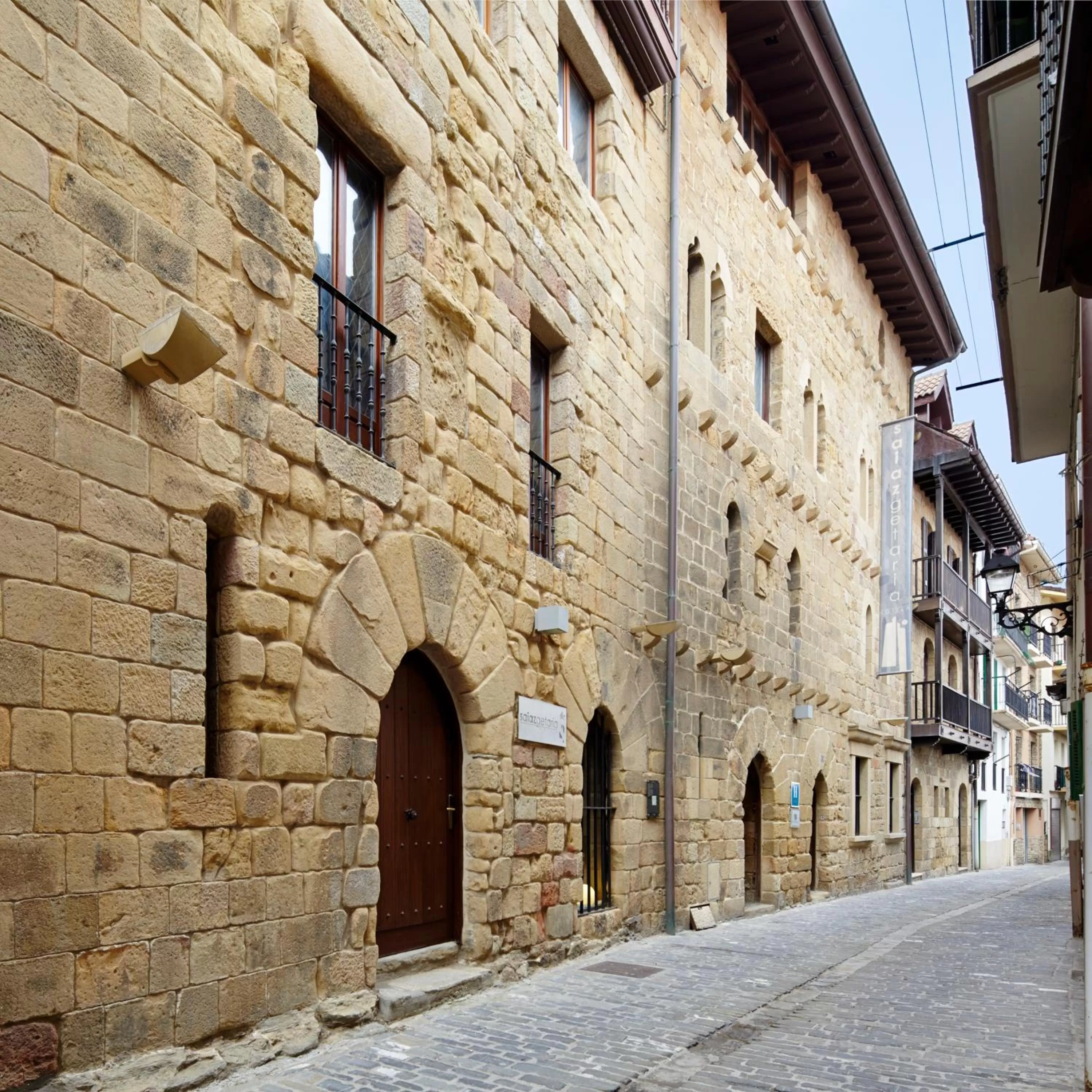 Facade/entrance in Saiaz Getaria Hotela