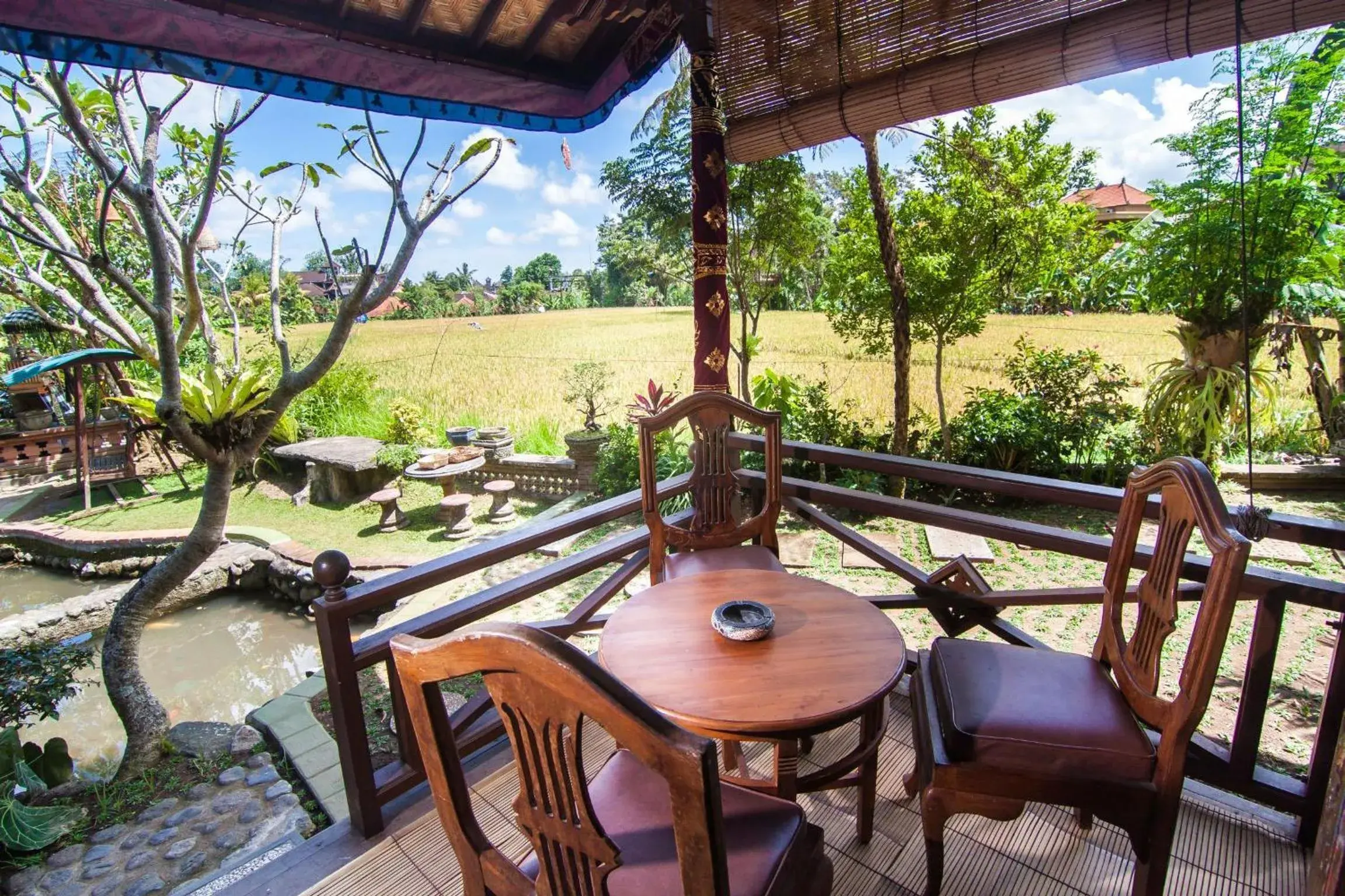 Balcony/Terrace in Ganesha Ubud Inn