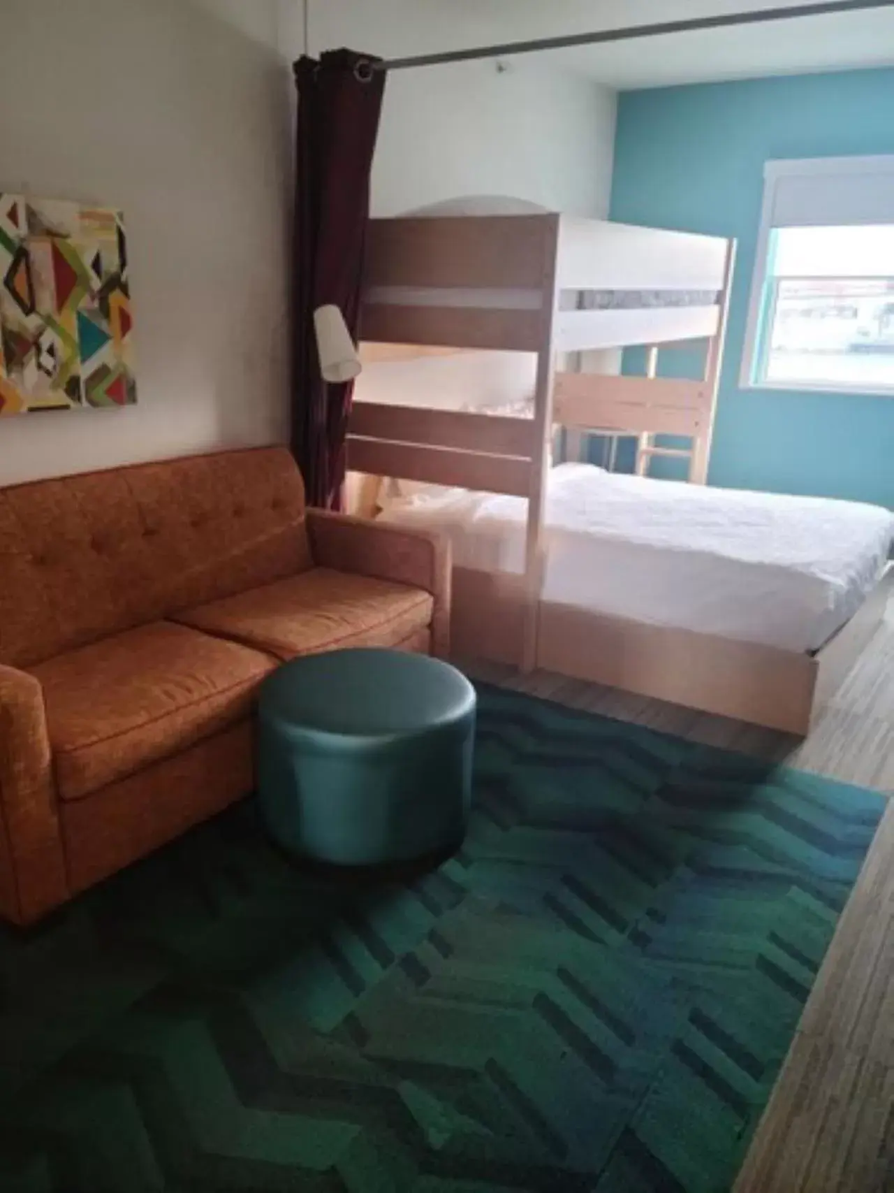 Queen Bed and Twin Bunk Bed Studio - Nonsmoking in Home2 Suites by Hilton Ocean City Bayside