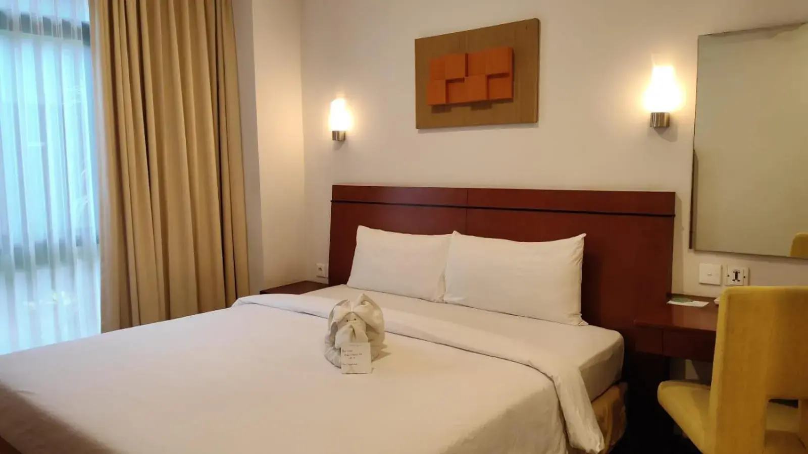 Bedroom, Bed in Grand Kuta Hotel And Residence