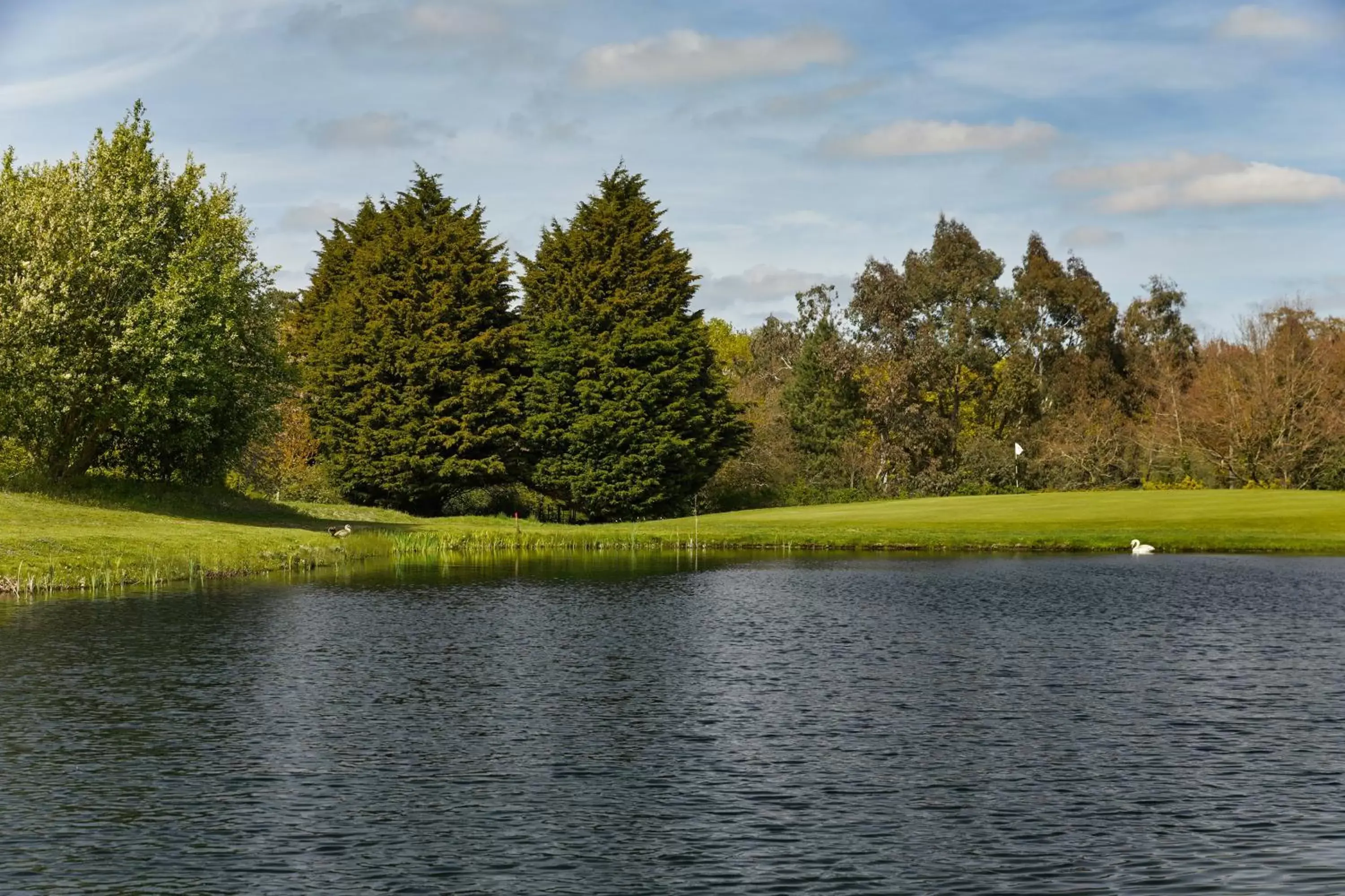 Lake view in Ufford Park Hotel, Golf & Spa