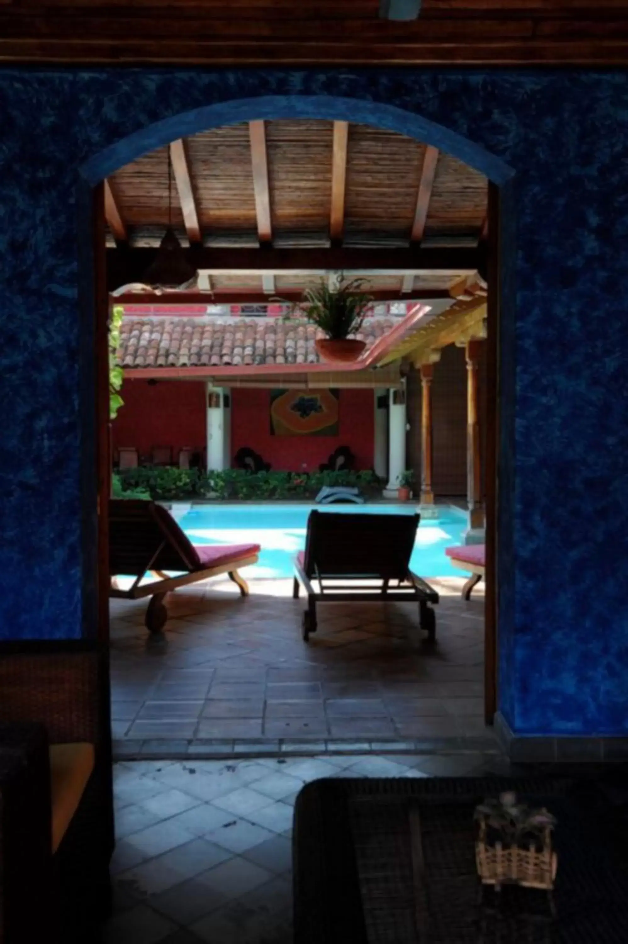 Patio, Swimming Pool in Hotel Casa del Consulado