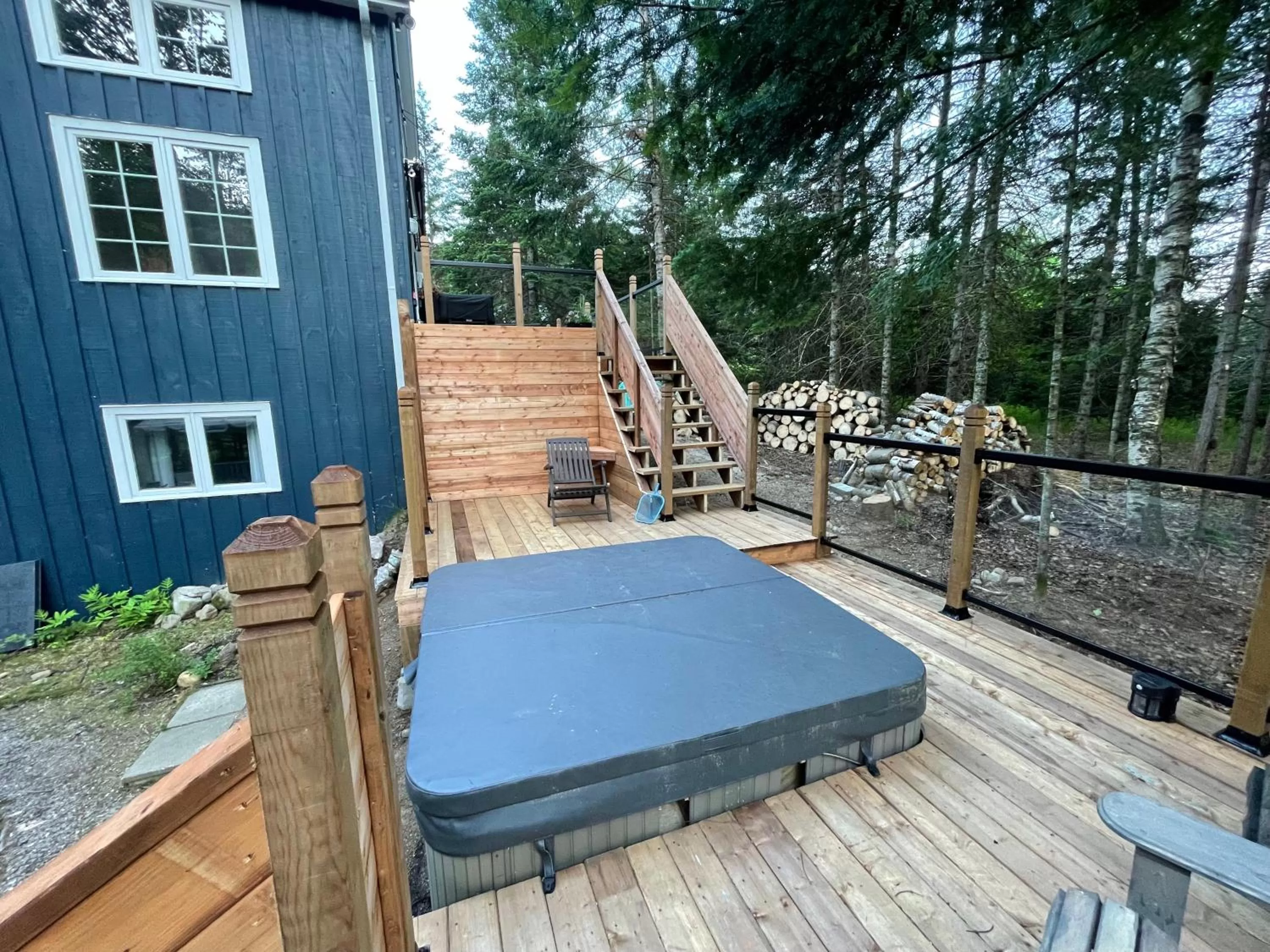 Hot Tub in Maison Napoléon B&B