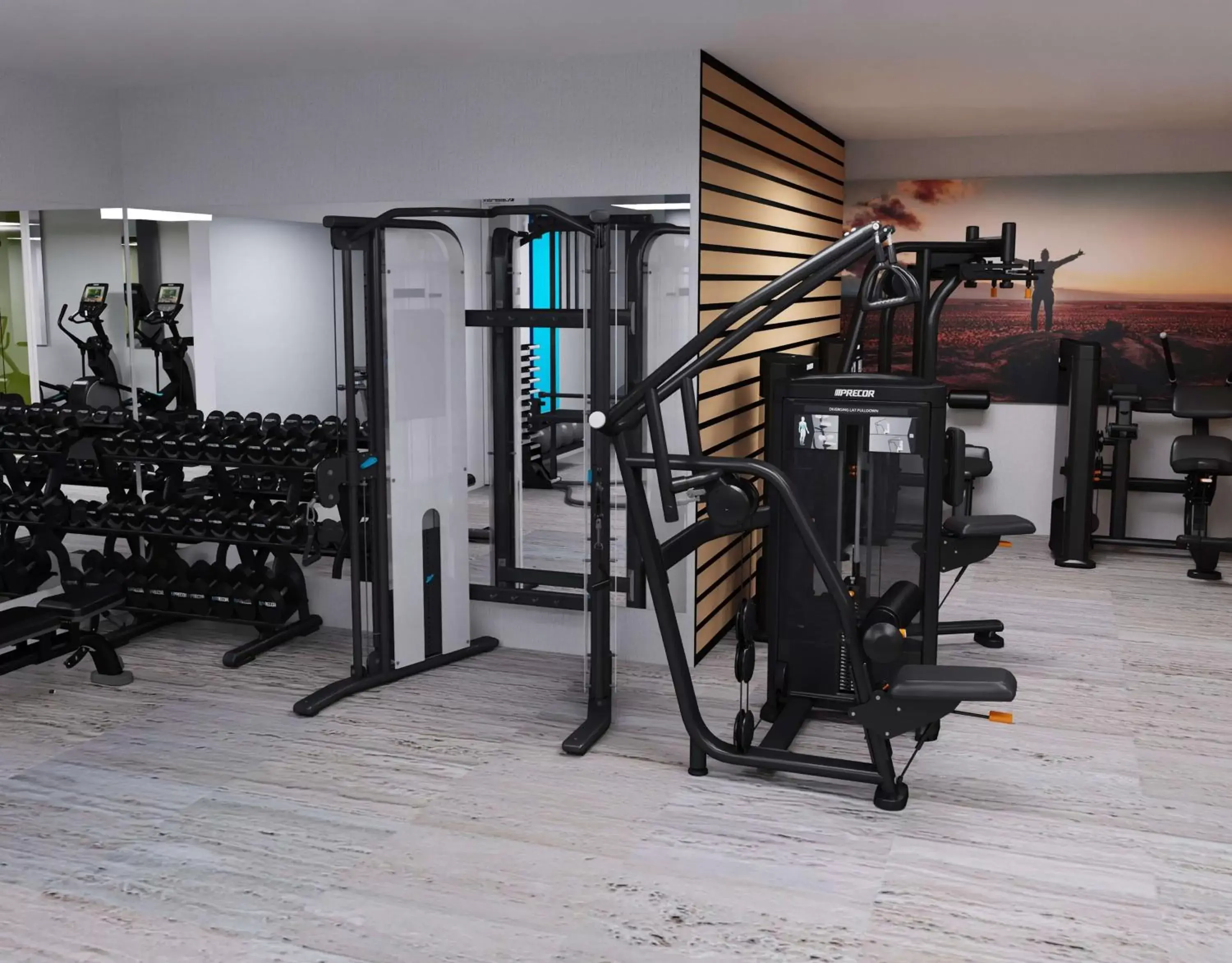 Fitness centre/facilities, Fitness Center/Facilities in DoubleTree by Hilton Frankfurt Niederrad
