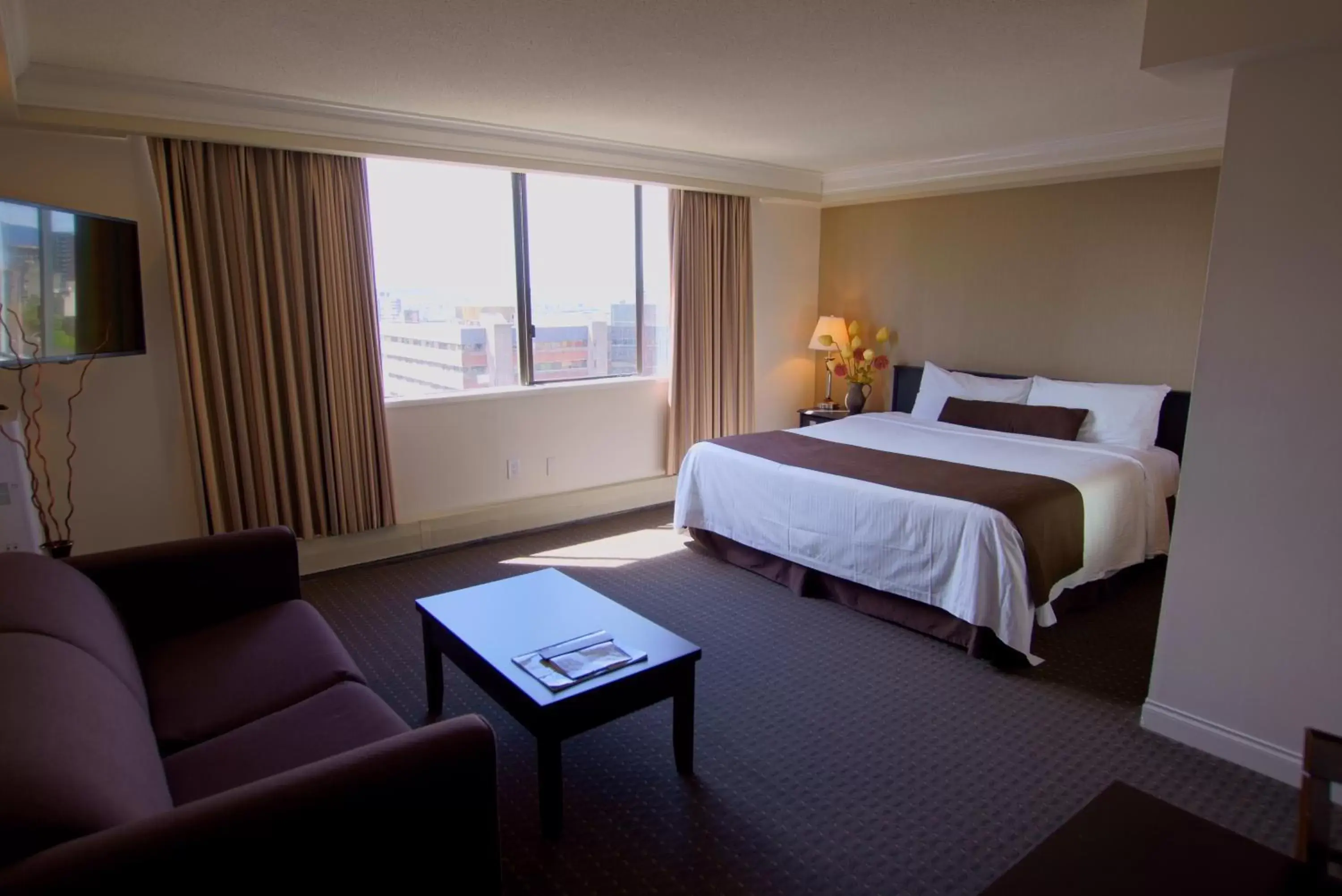 Bedroom in Century Plaza Hotel