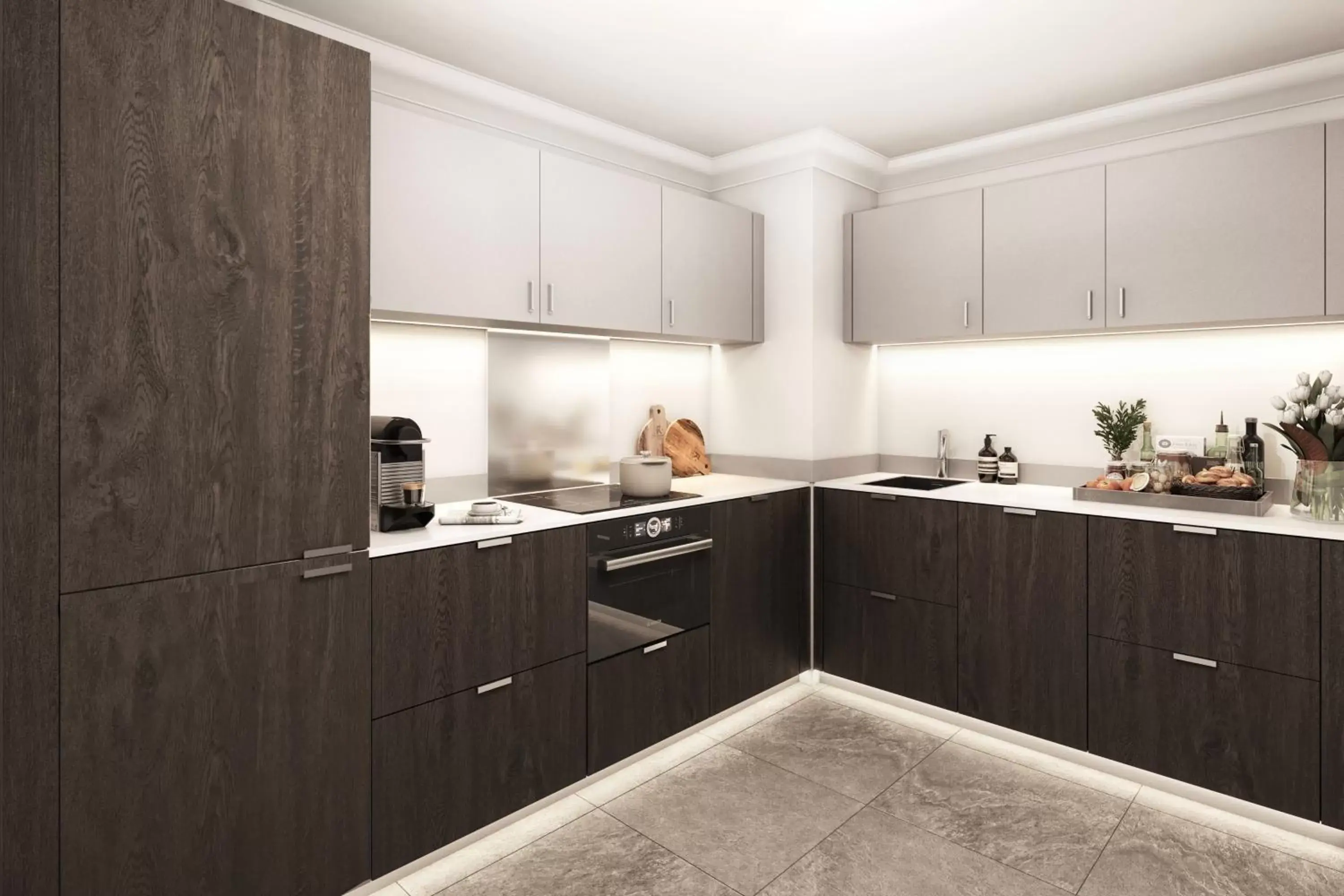 Kitchen or kitchenette, Kitchen/Kitchenette in Tower Residences by Blue Orchid