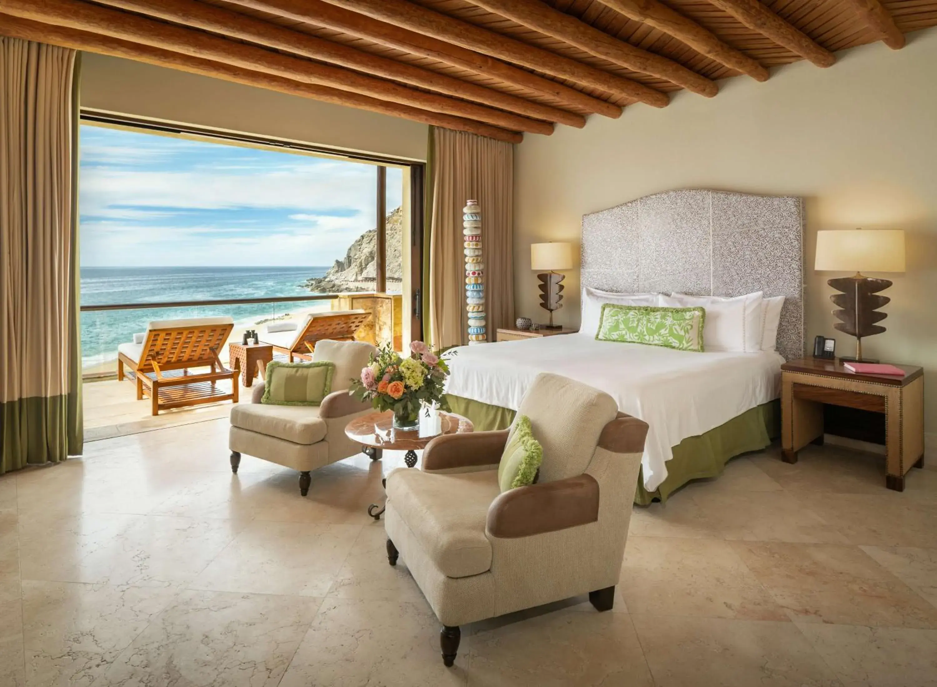 Living room in Waldorf Astoria Los Cabos Pedregal