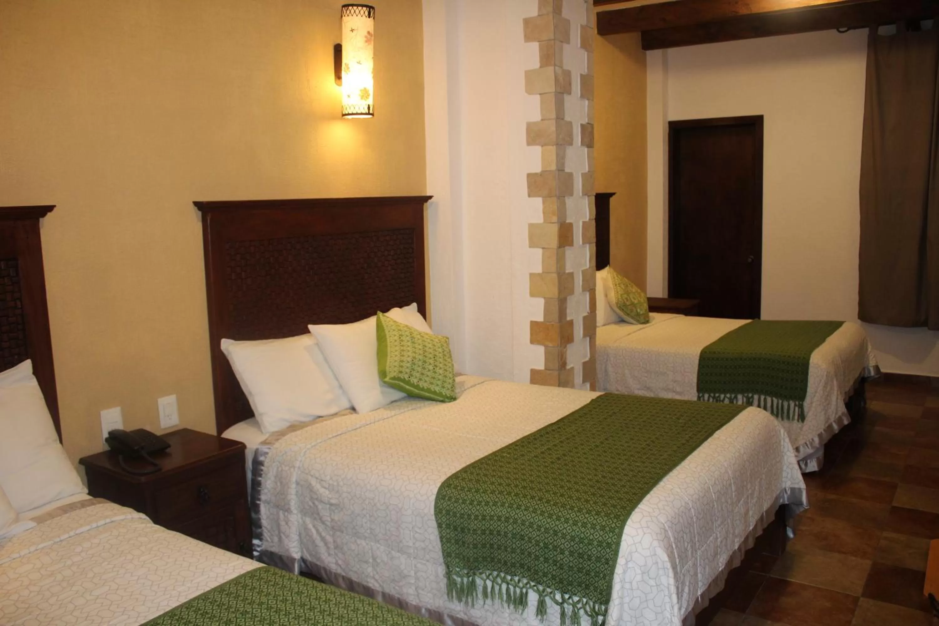 Bed in Hotel Na´Lum