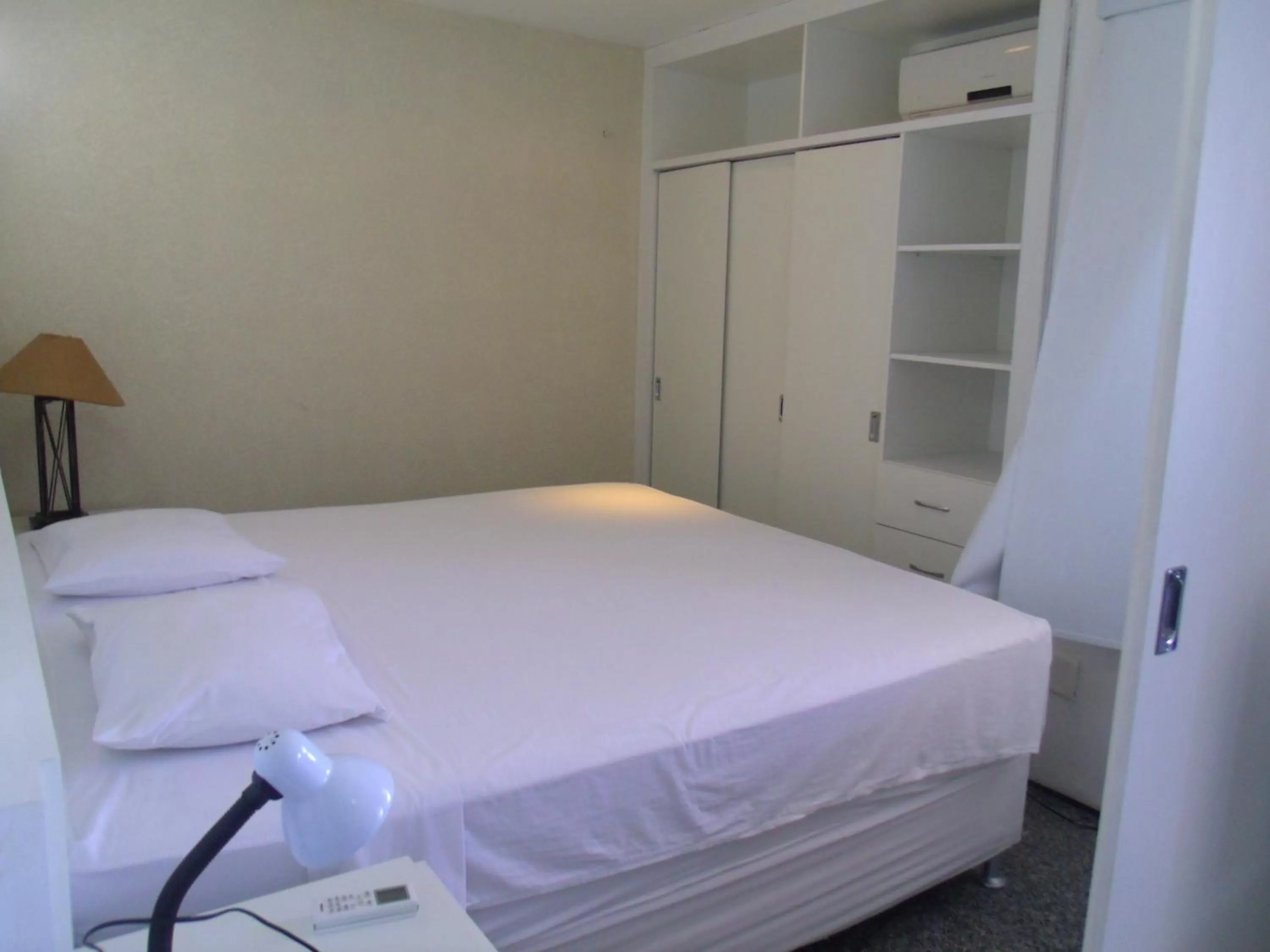 Bed in Iracema Residence Hotel Flat