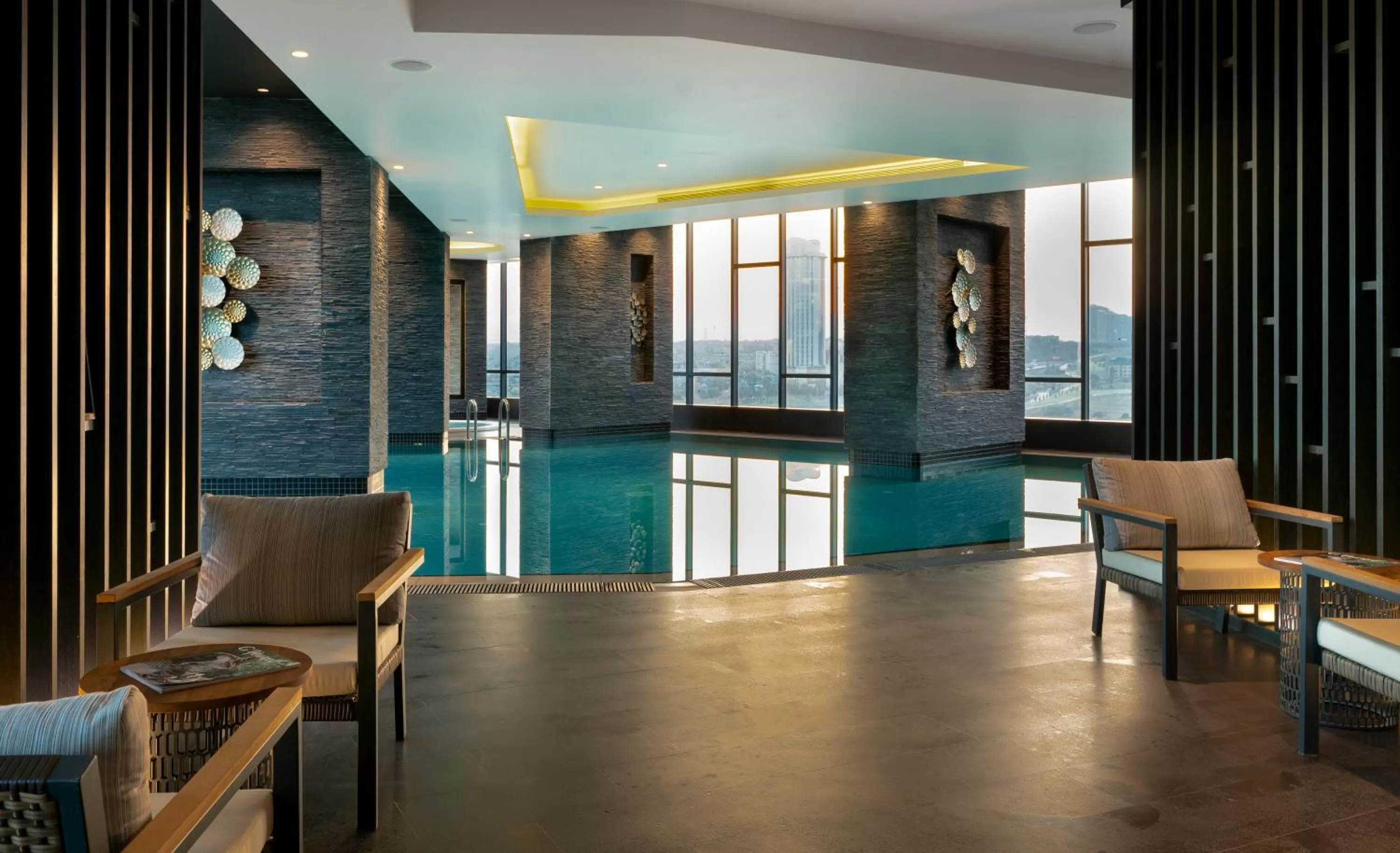 Swimming pool in WestSide Residences by Rotana