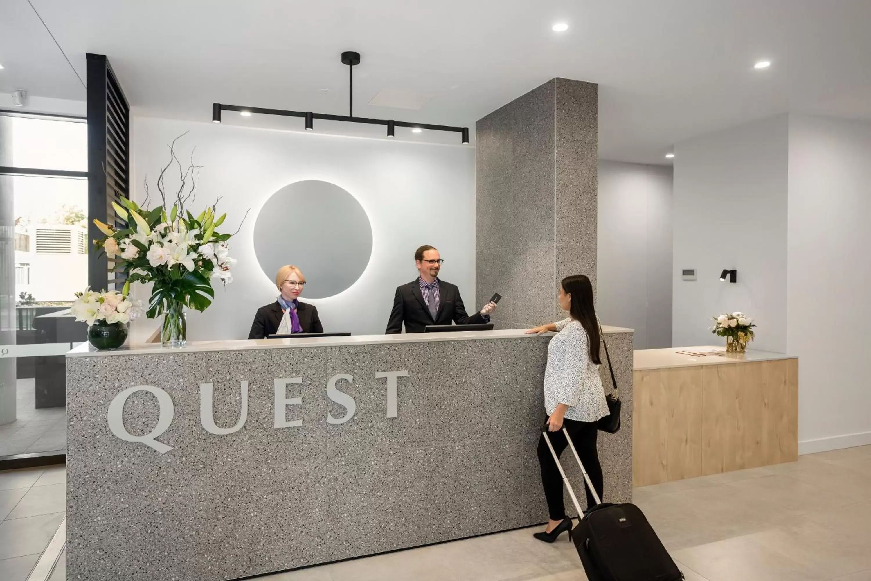 Staff, Lobby/Reception in Quest Goulburn