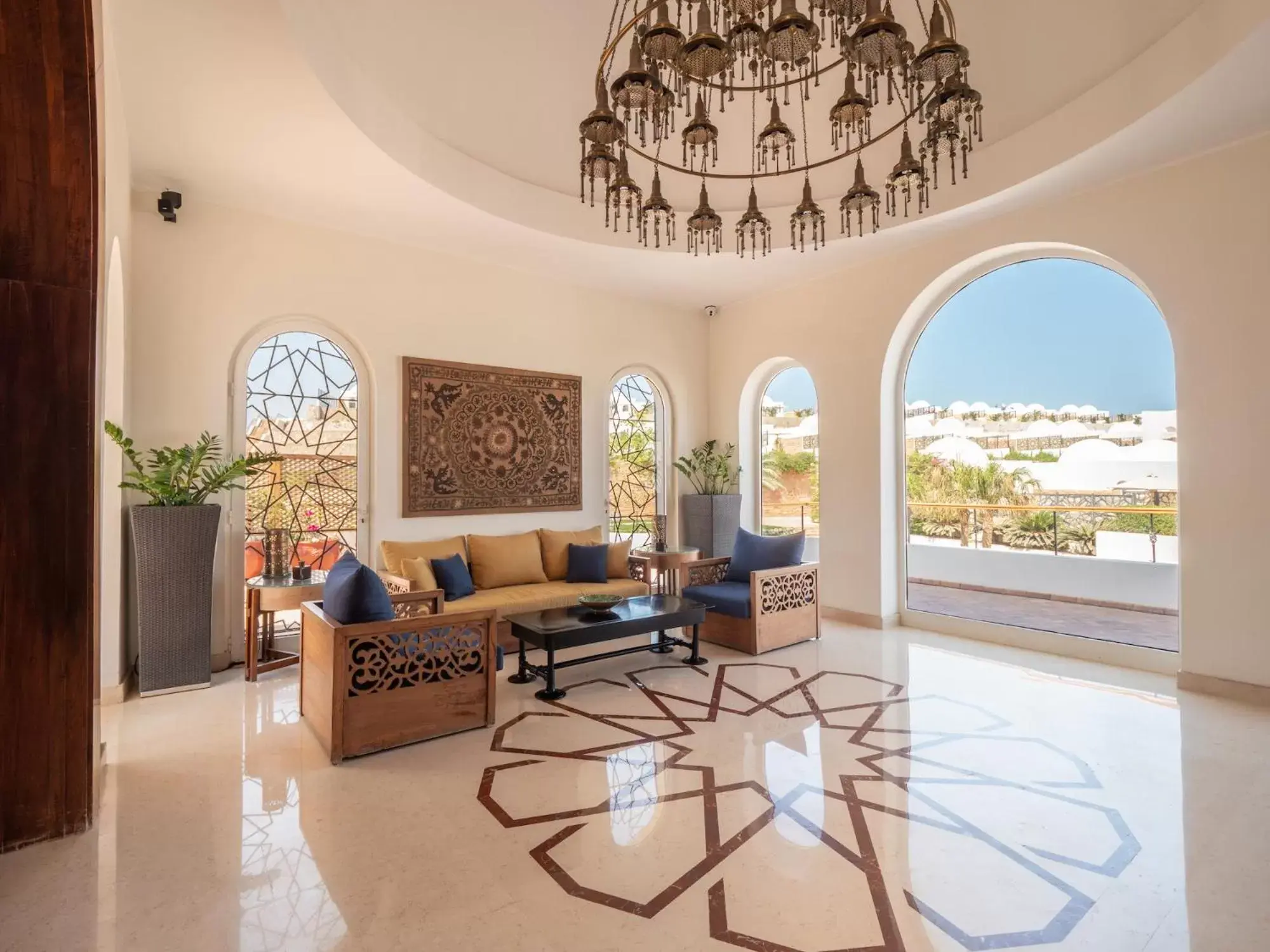 Lobby or reception, Seating Area in Fort Arabesque Resort, Spa & Villas