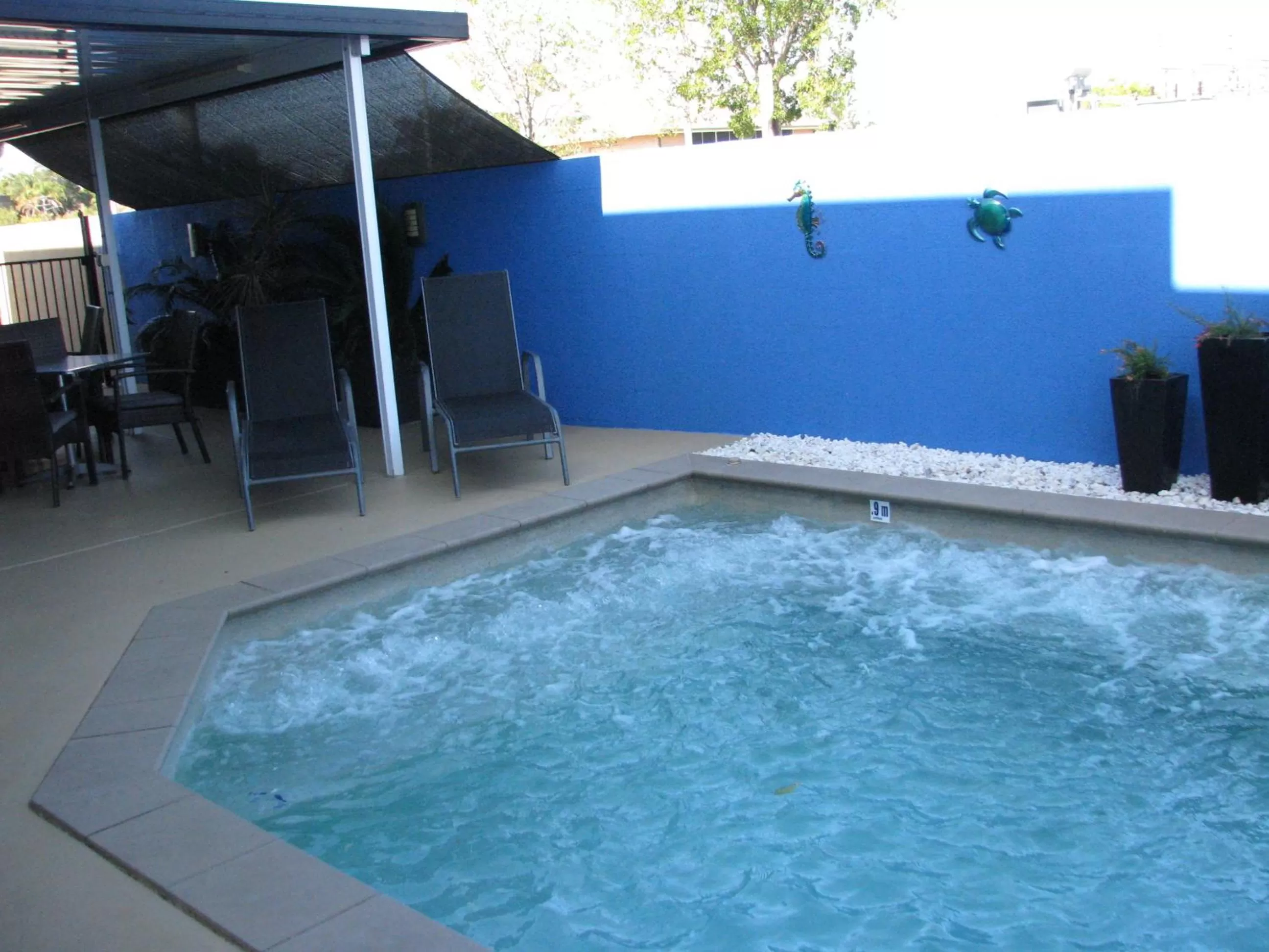 Swimming Pool in Charm City Motel