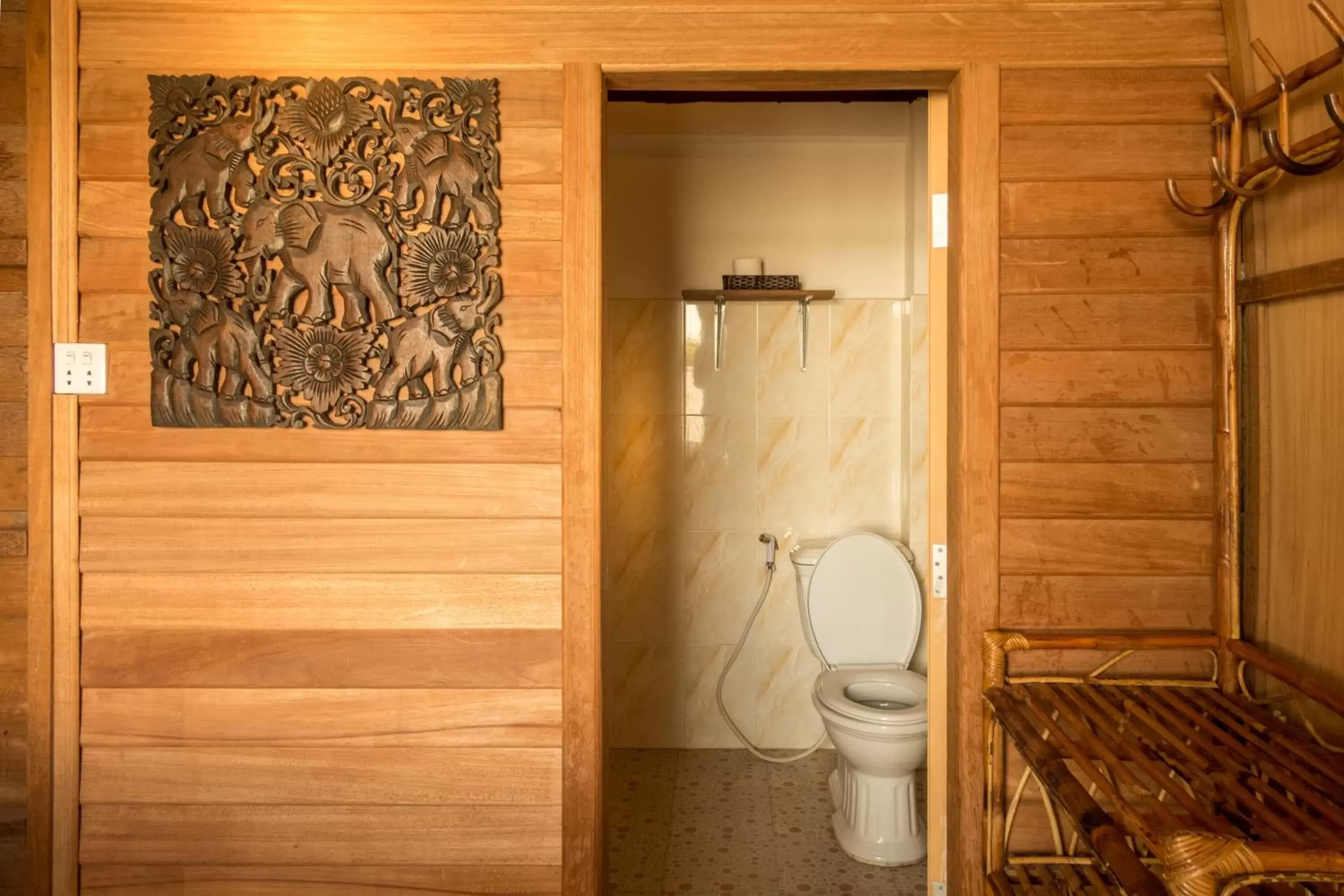 Bathroom in Bamboo Bungalow