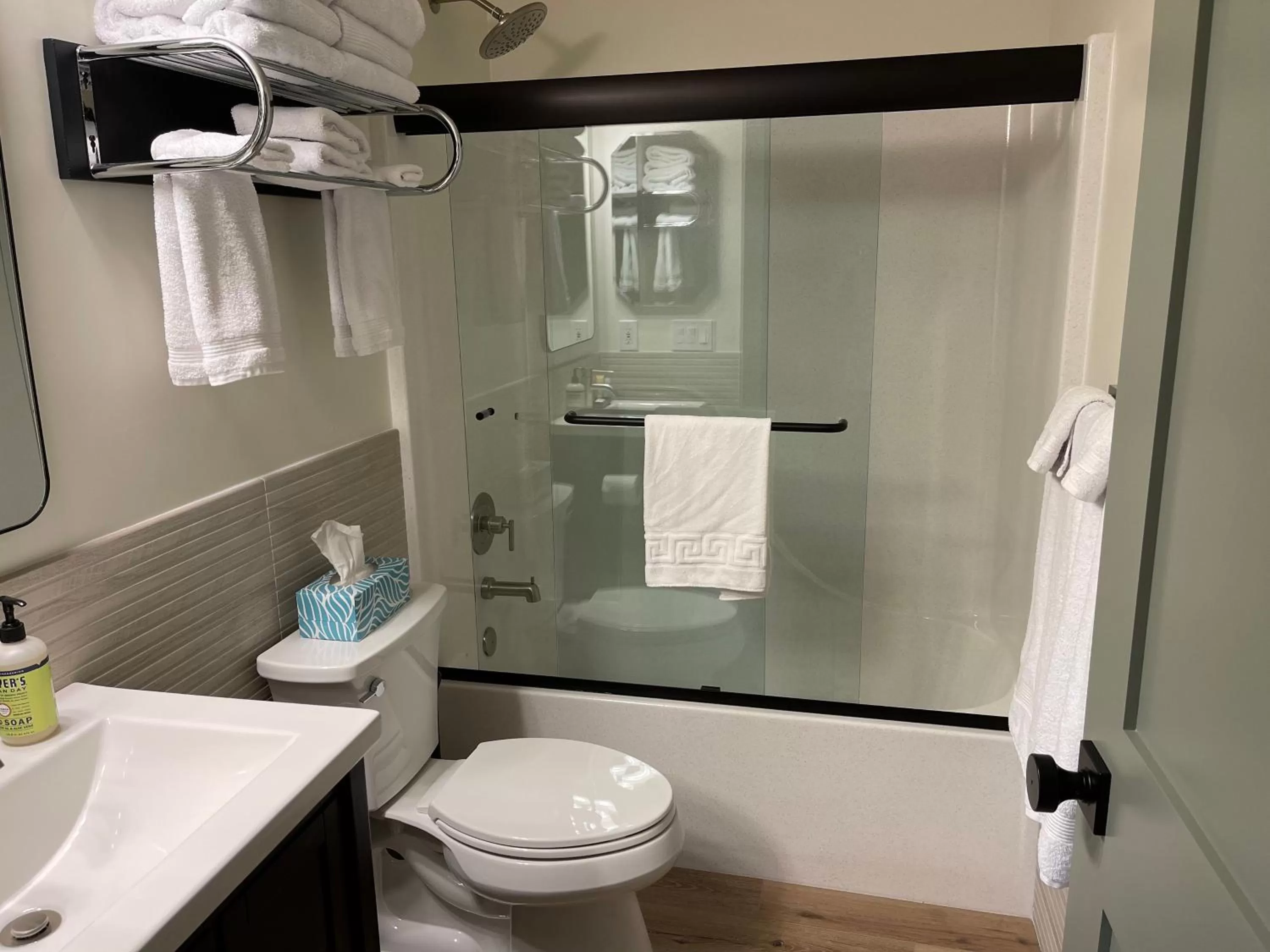 Bathroom in Pinedale Cozy Cabins