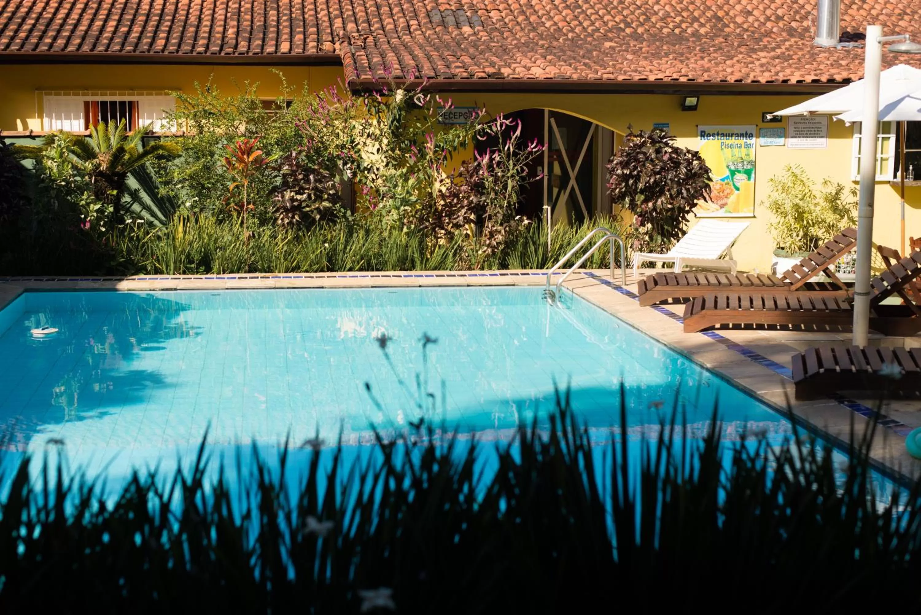 Garden view in Pousada Viva Ubatuba