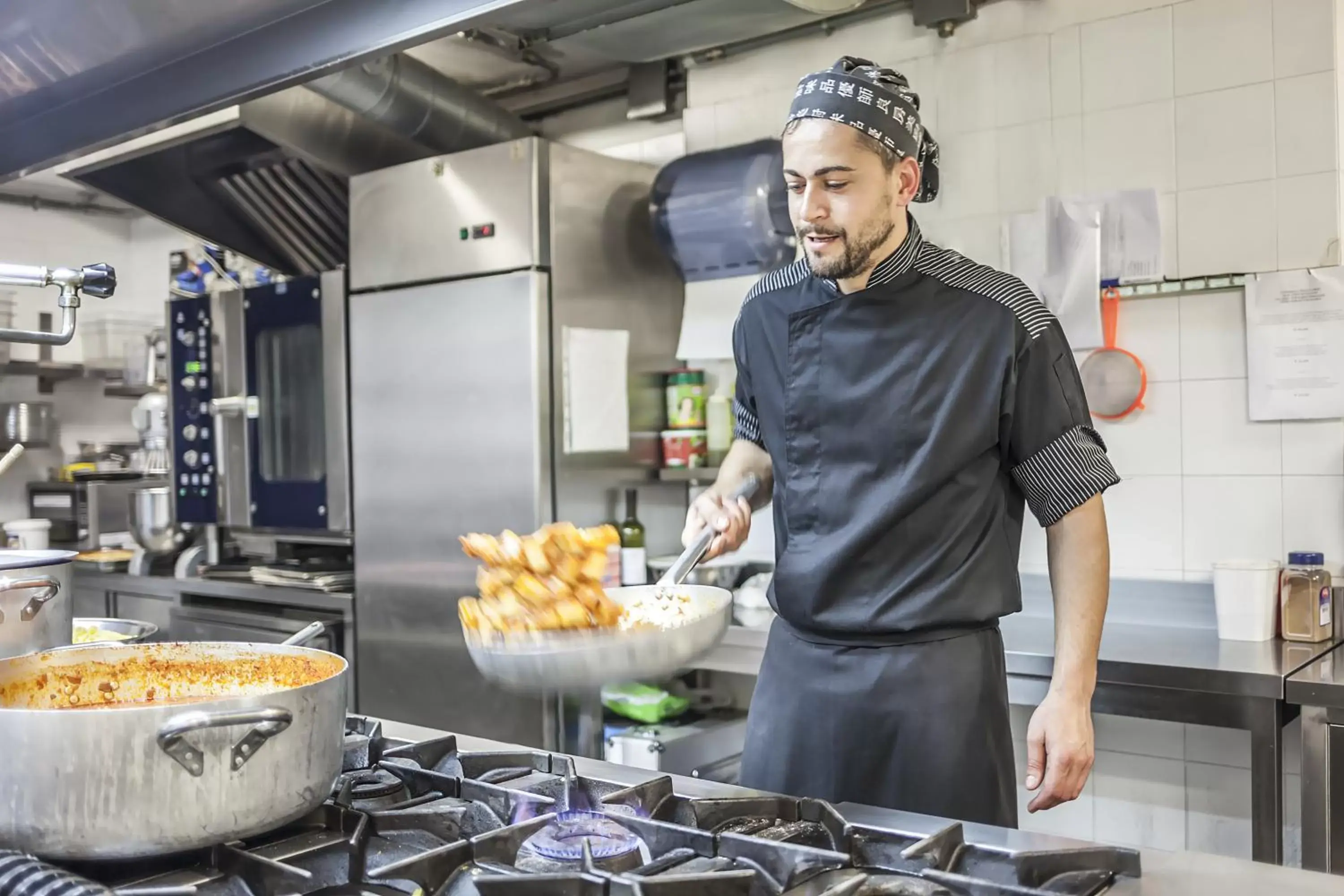 Staff in Grand Hotel Bonanno