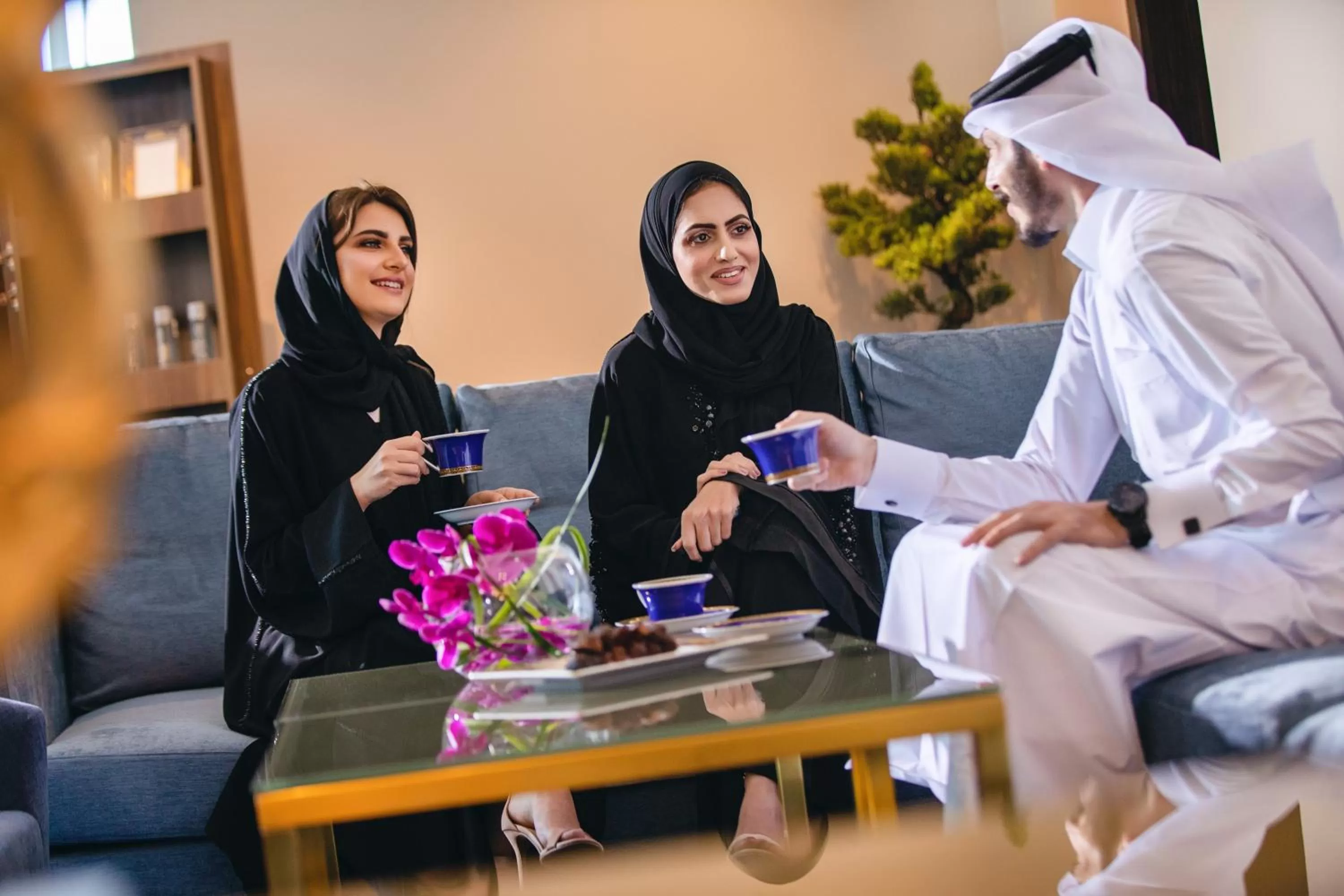 Lobby or reception in Centara West Bay Hotel & Residences Doha