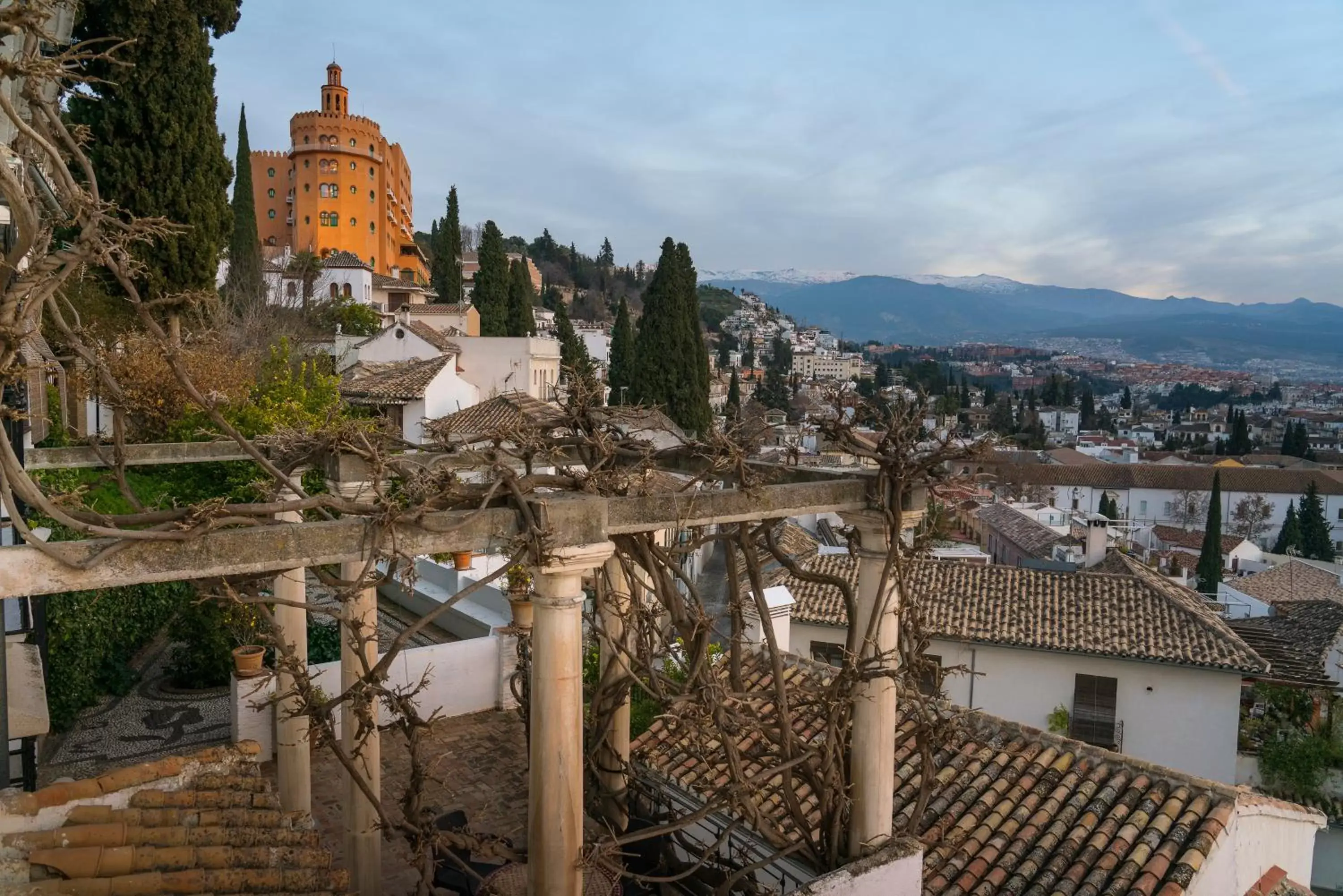 City view in Carmen de la Alcubilla del Caracol