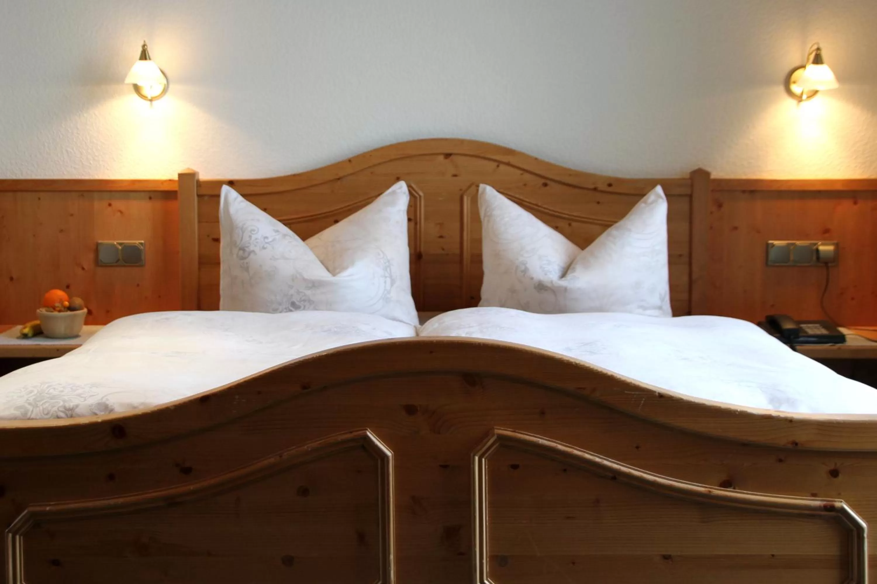 Bed in Vergissmeinnicht