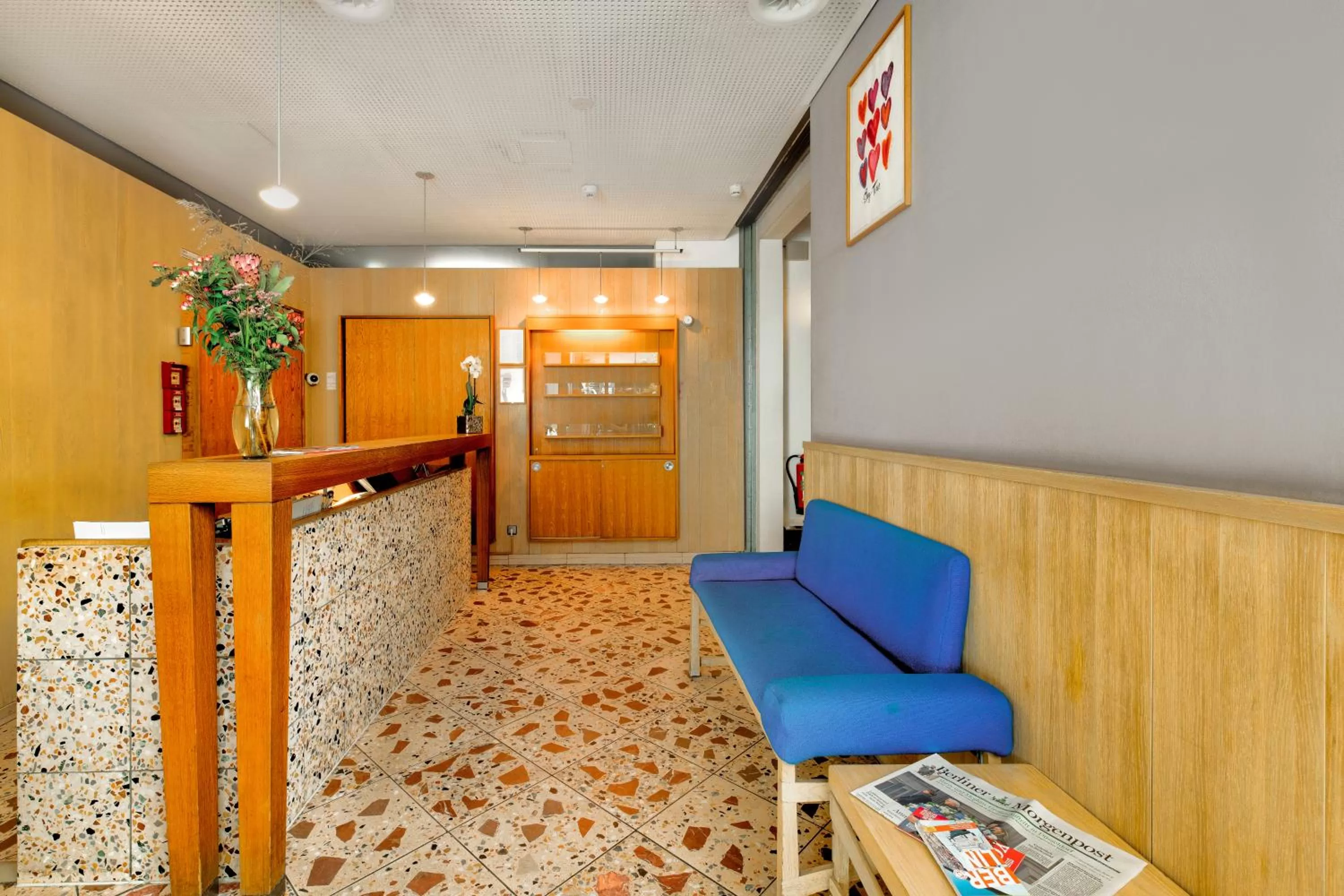 Lobby or reception in Hotel Bleibtreu Berlin by Golden Tulip