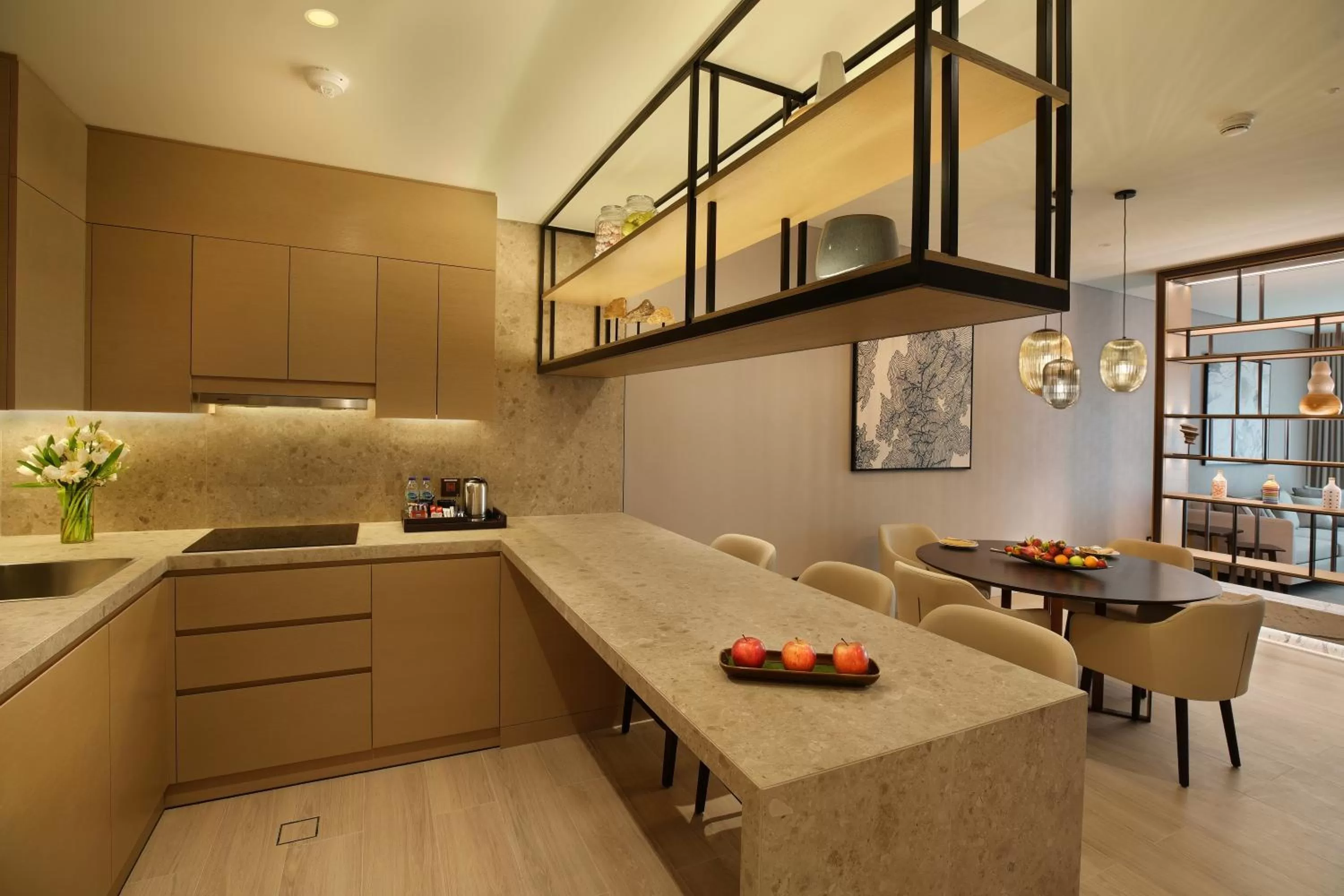 Kitchen or kitchenette in Al Ain Rotana