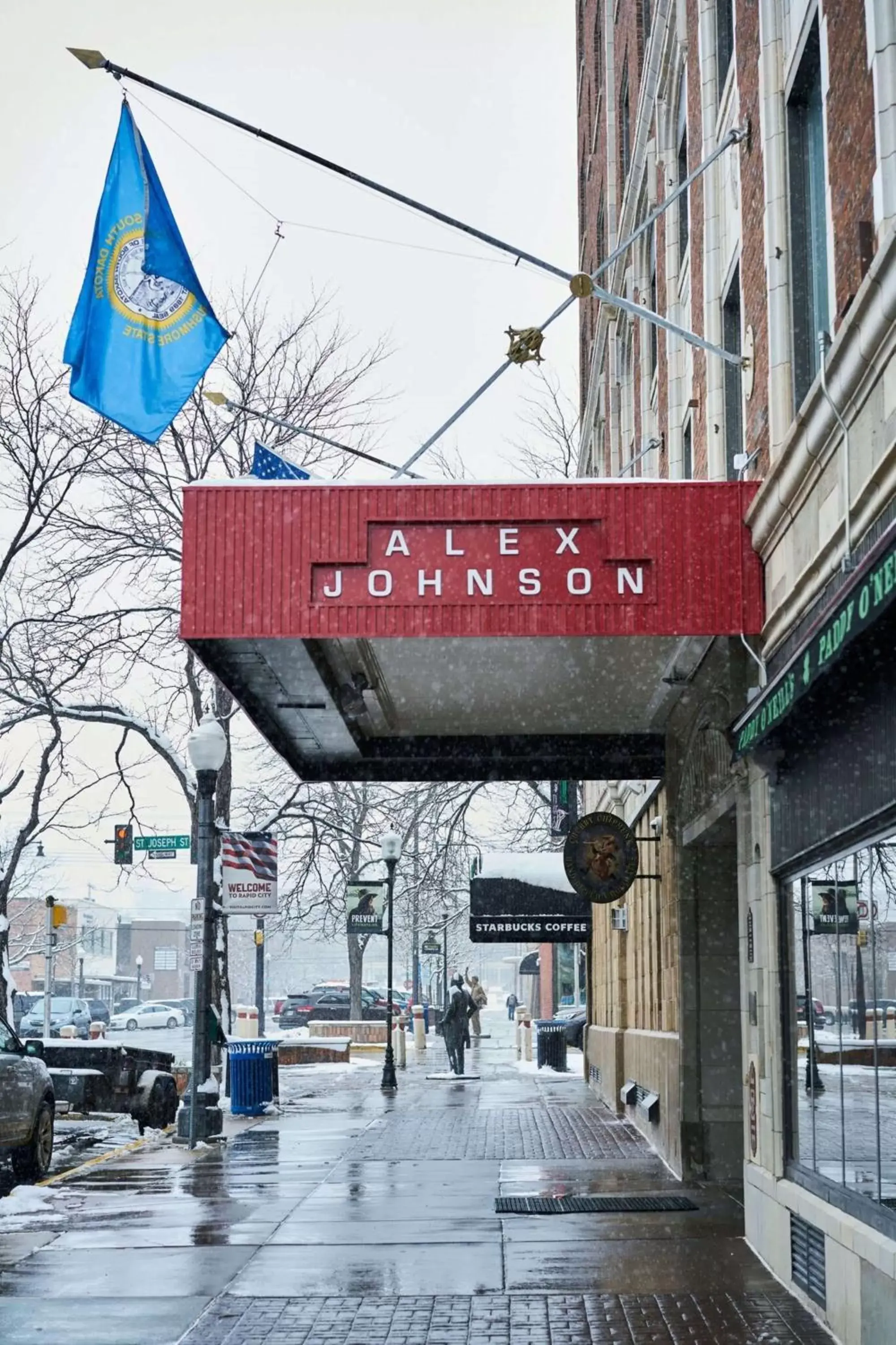 Property building in Hotel Alex Johnson Rapid City, Curio Collection by Hilton