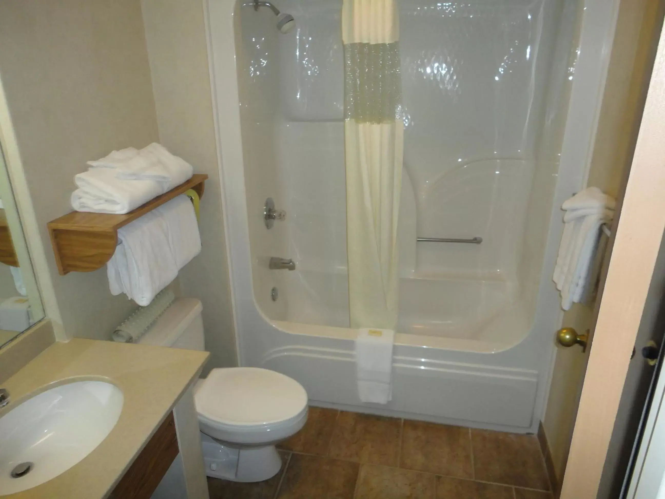 Bathroom in Days Inn by Wyndham Rapid City