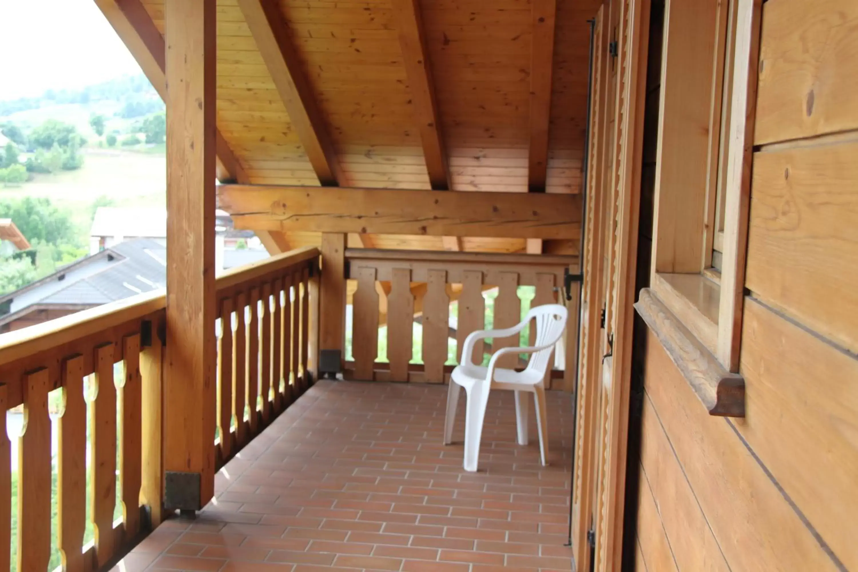 Balcony/Terrace in Garnì Goccia d'Oro