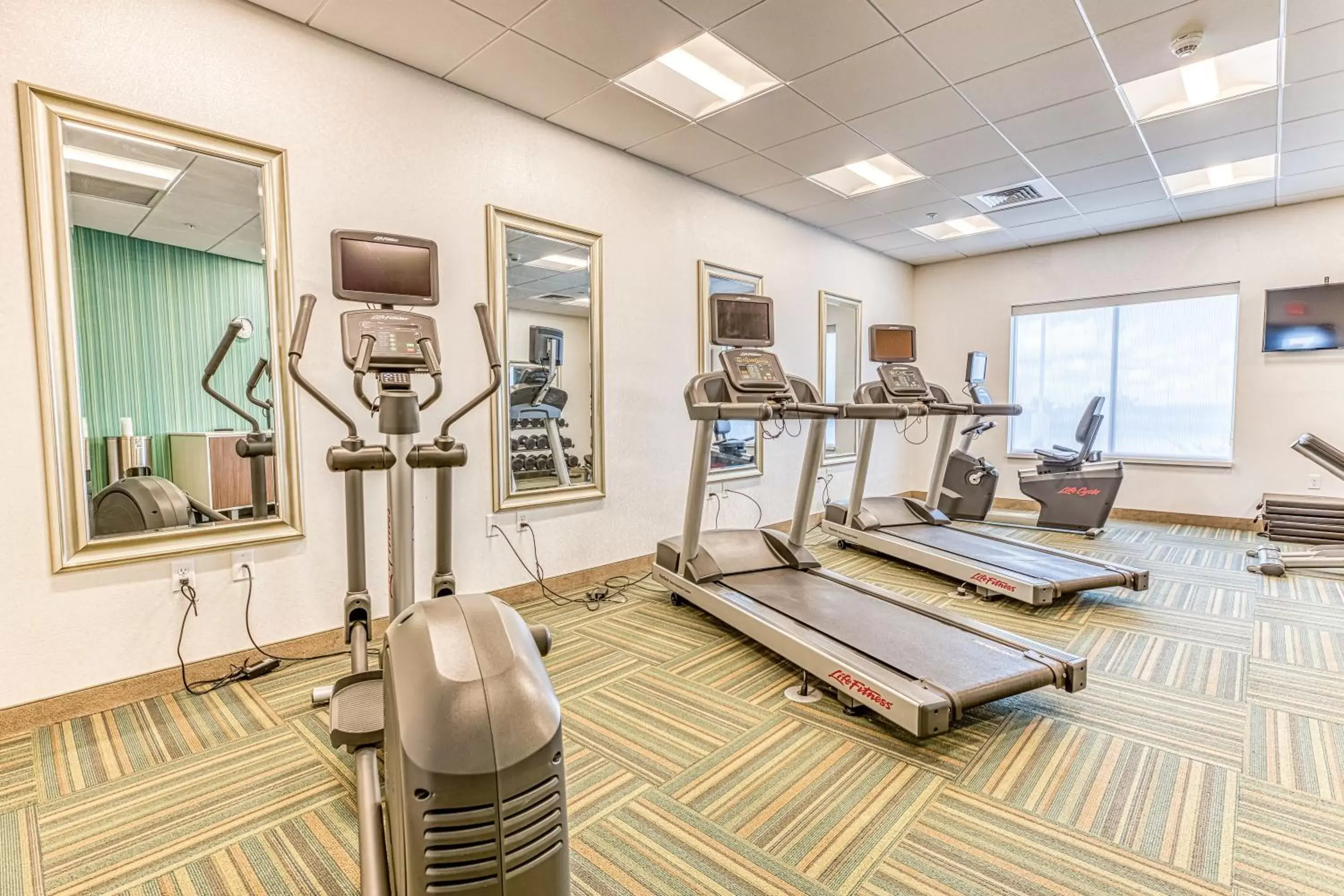 Fitness centre/facilities, Fitness Center/Facilities in Holiday Inn Express & Suites - Rantoul, an IHG Hotel