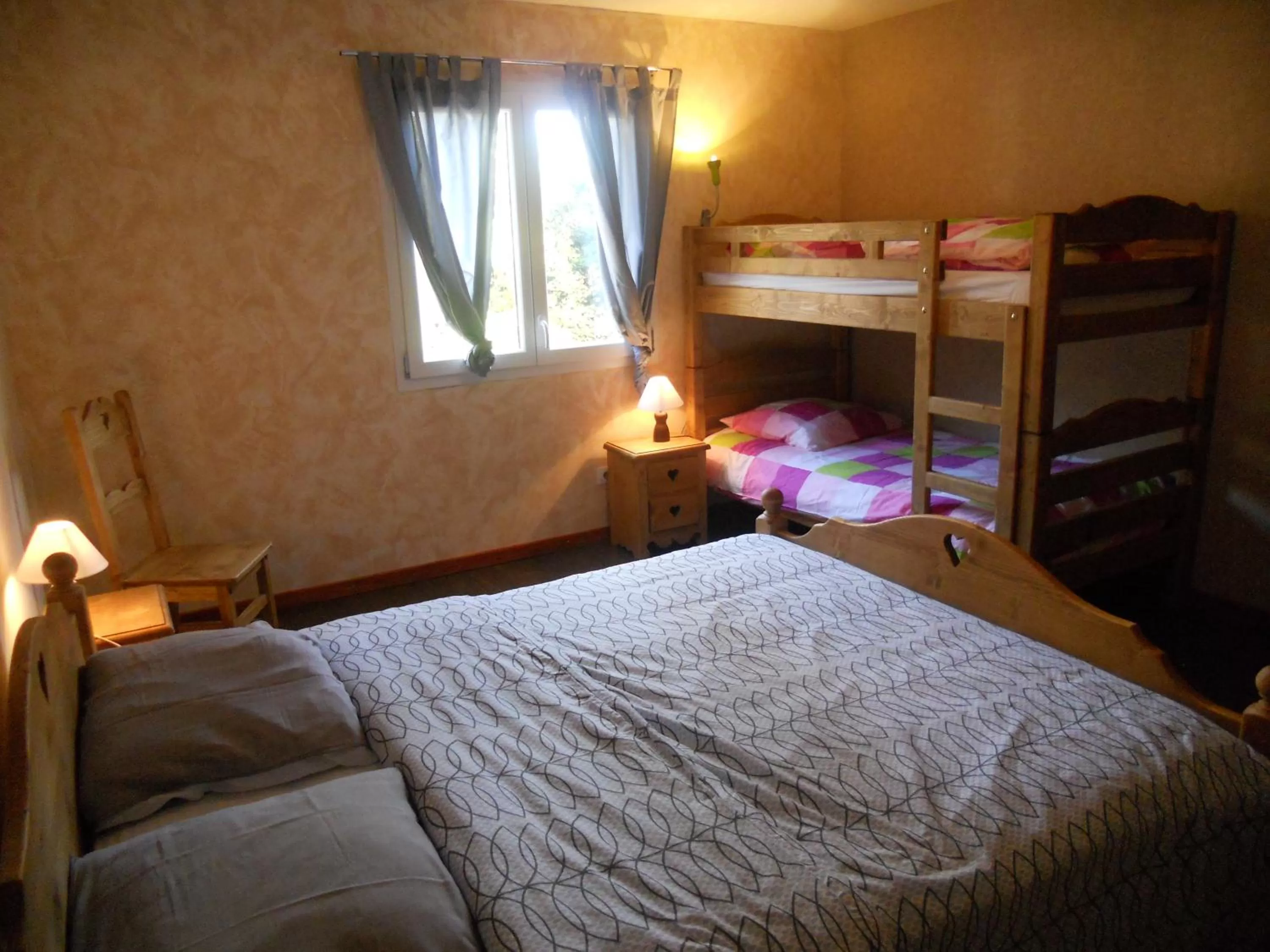 Photo of the whole room, Bed in Auberge du Saut des Cuves