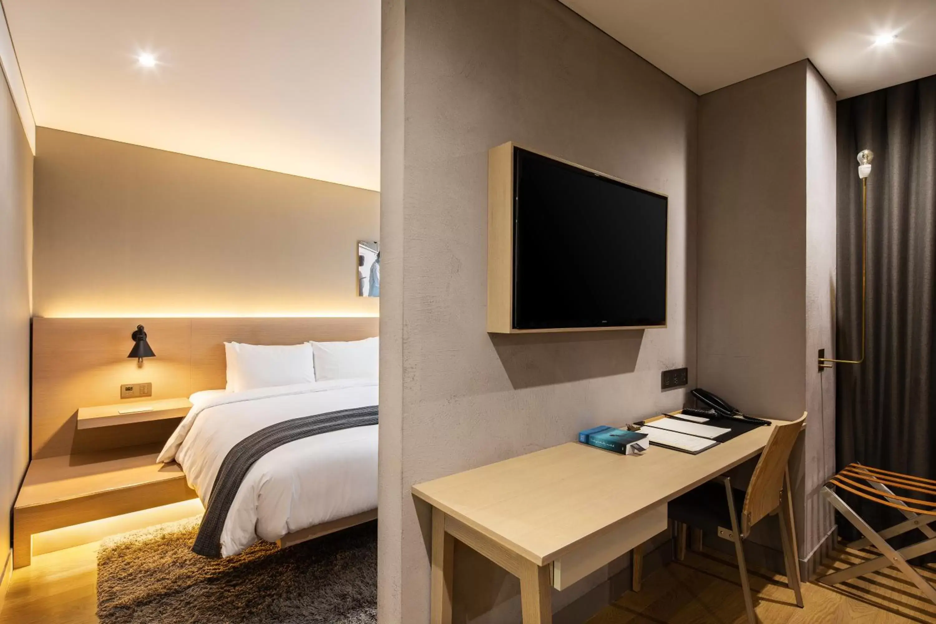 Area and facilities, Bed in Hotel28 Myeongdong