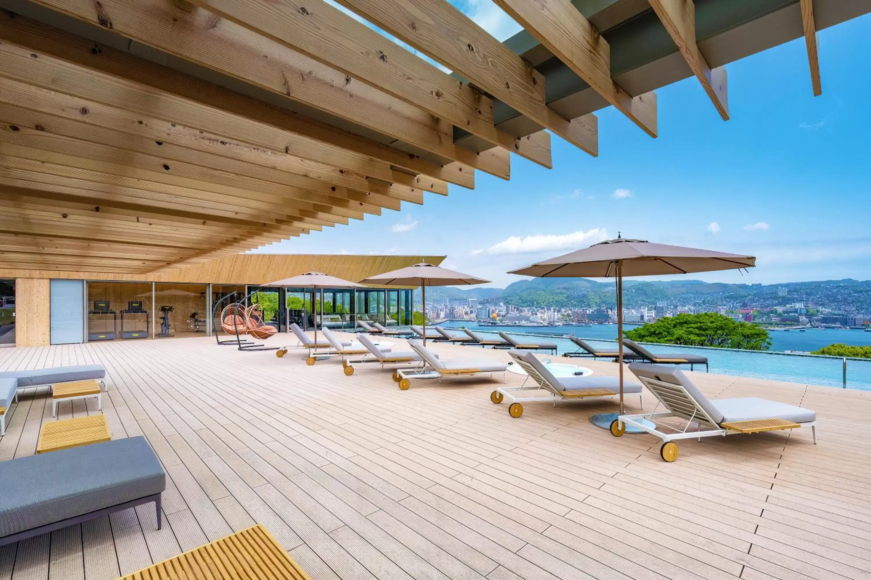 Swimming pool in Garden Terrace Nagasaki Hotel & Resort