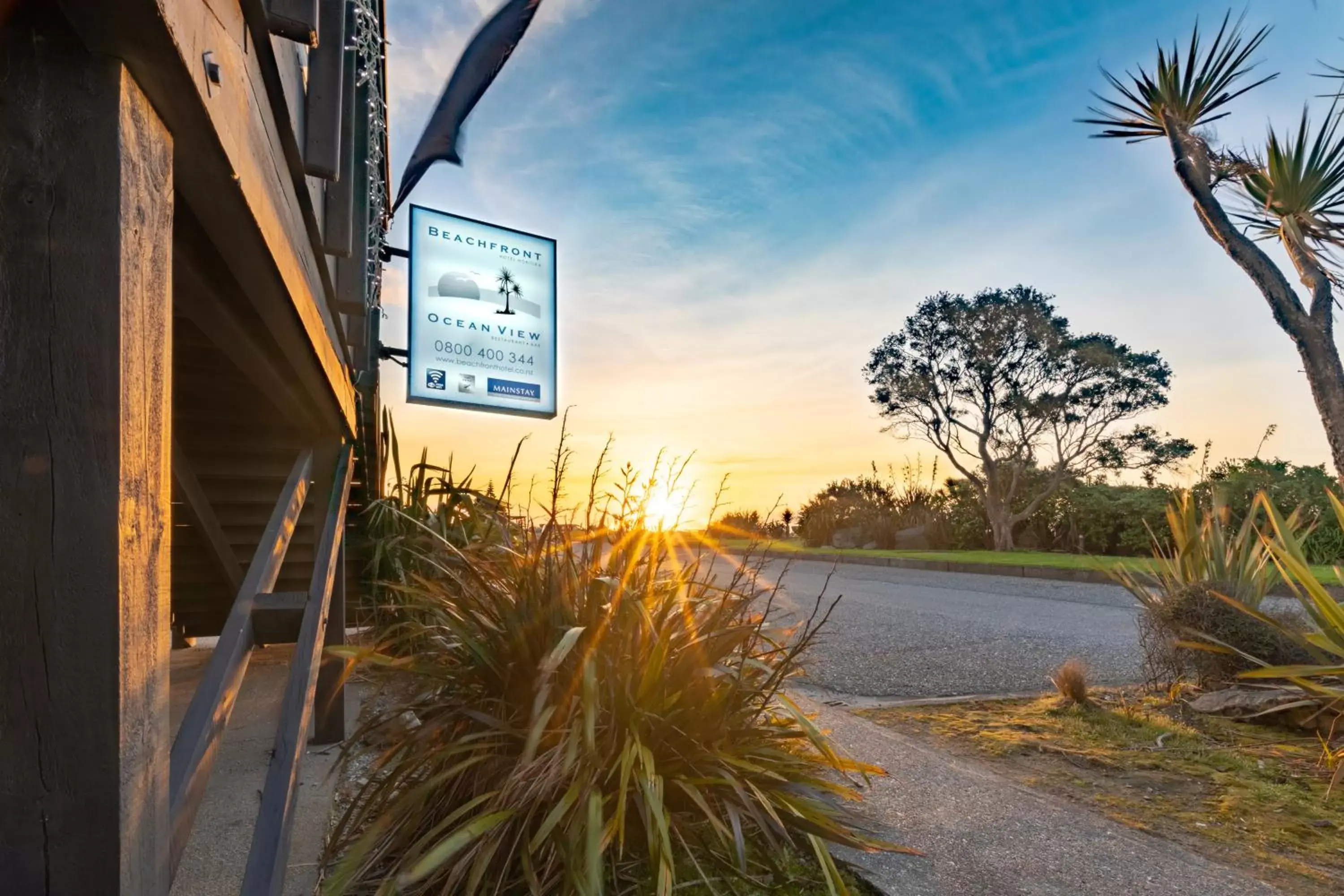 View (from property/room) in Beachfront Hotel Hokitika