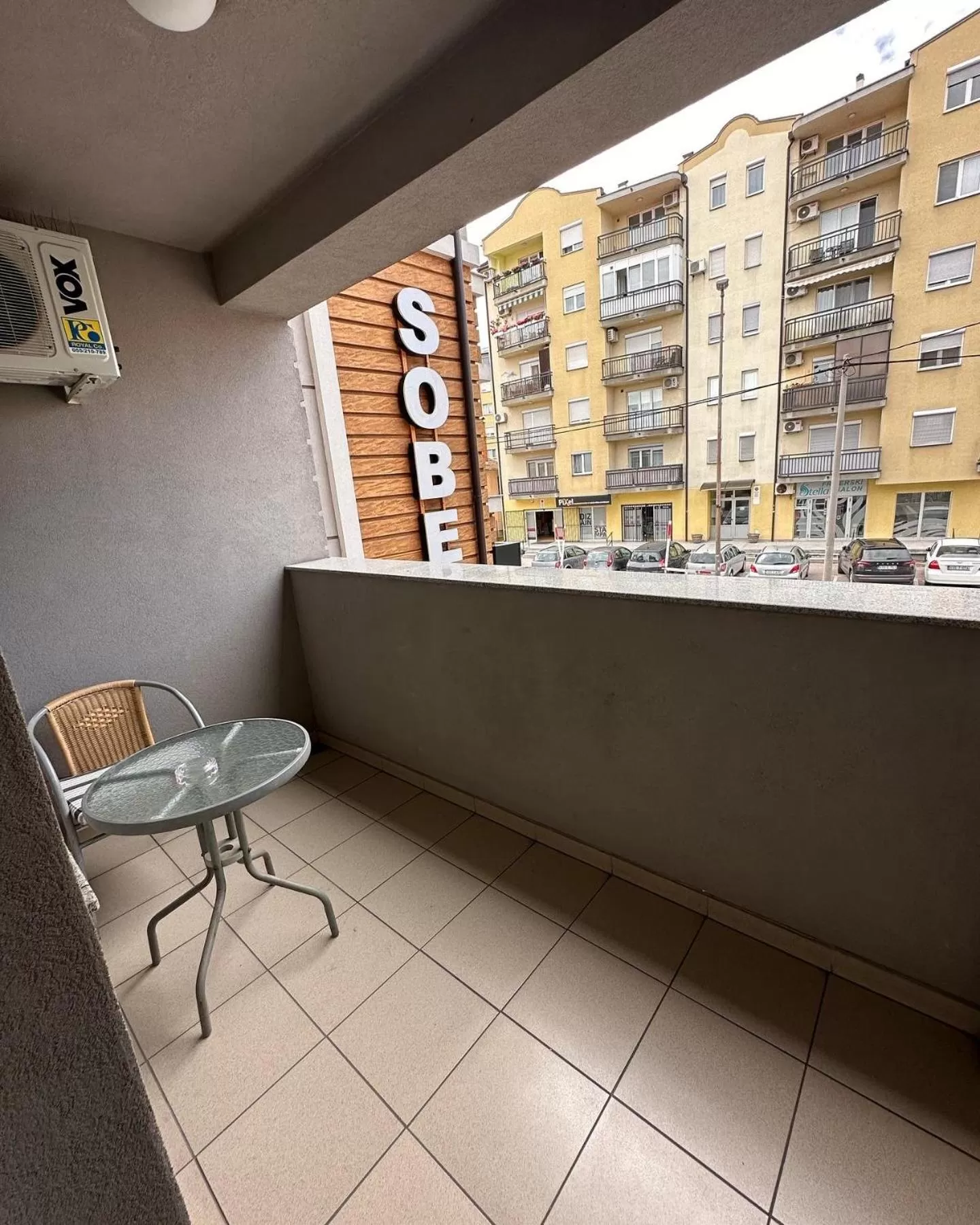 View (from property/room) in Motel Centar