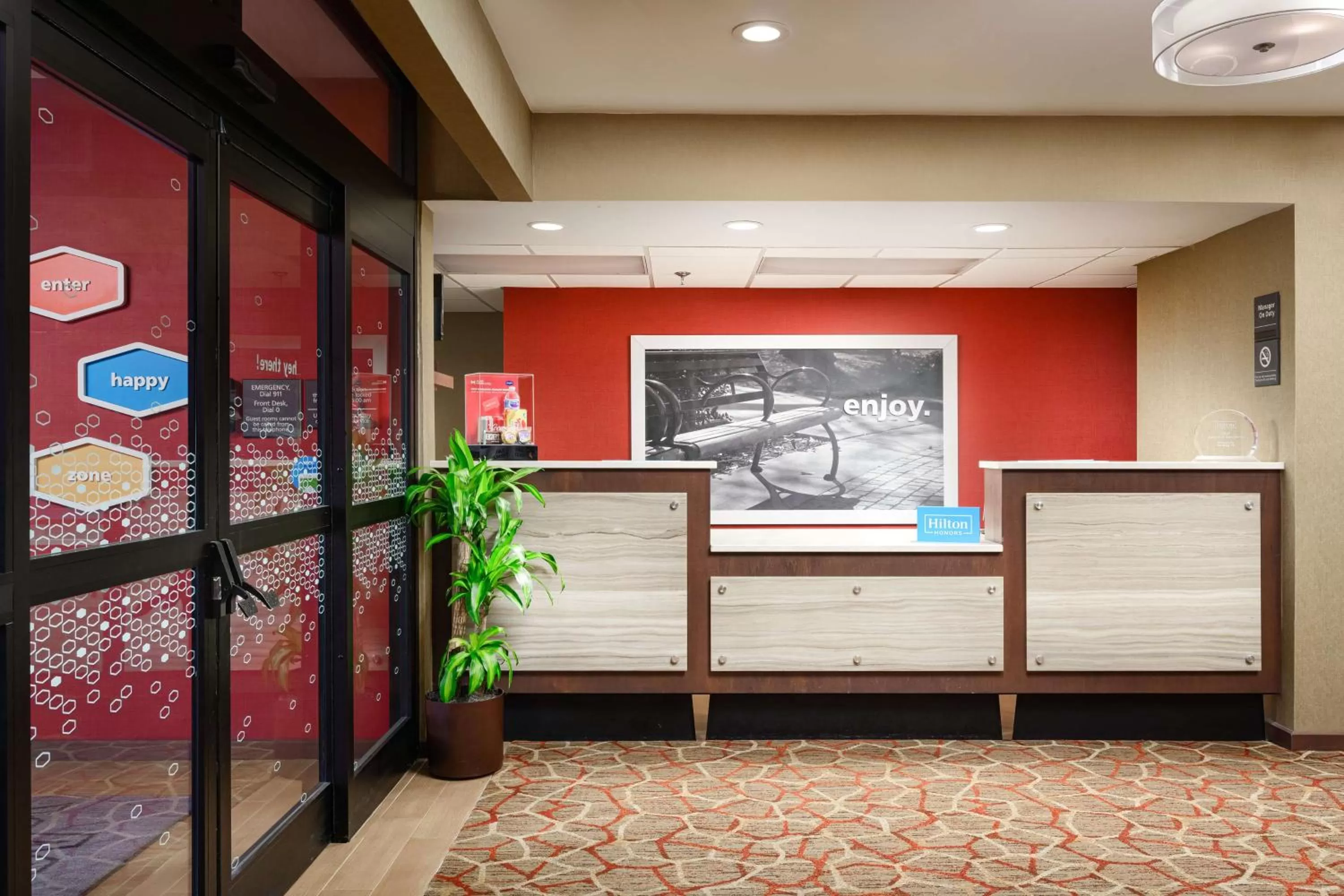 Lobby or reception in Hampton Inn Oak Ridge Knoxville