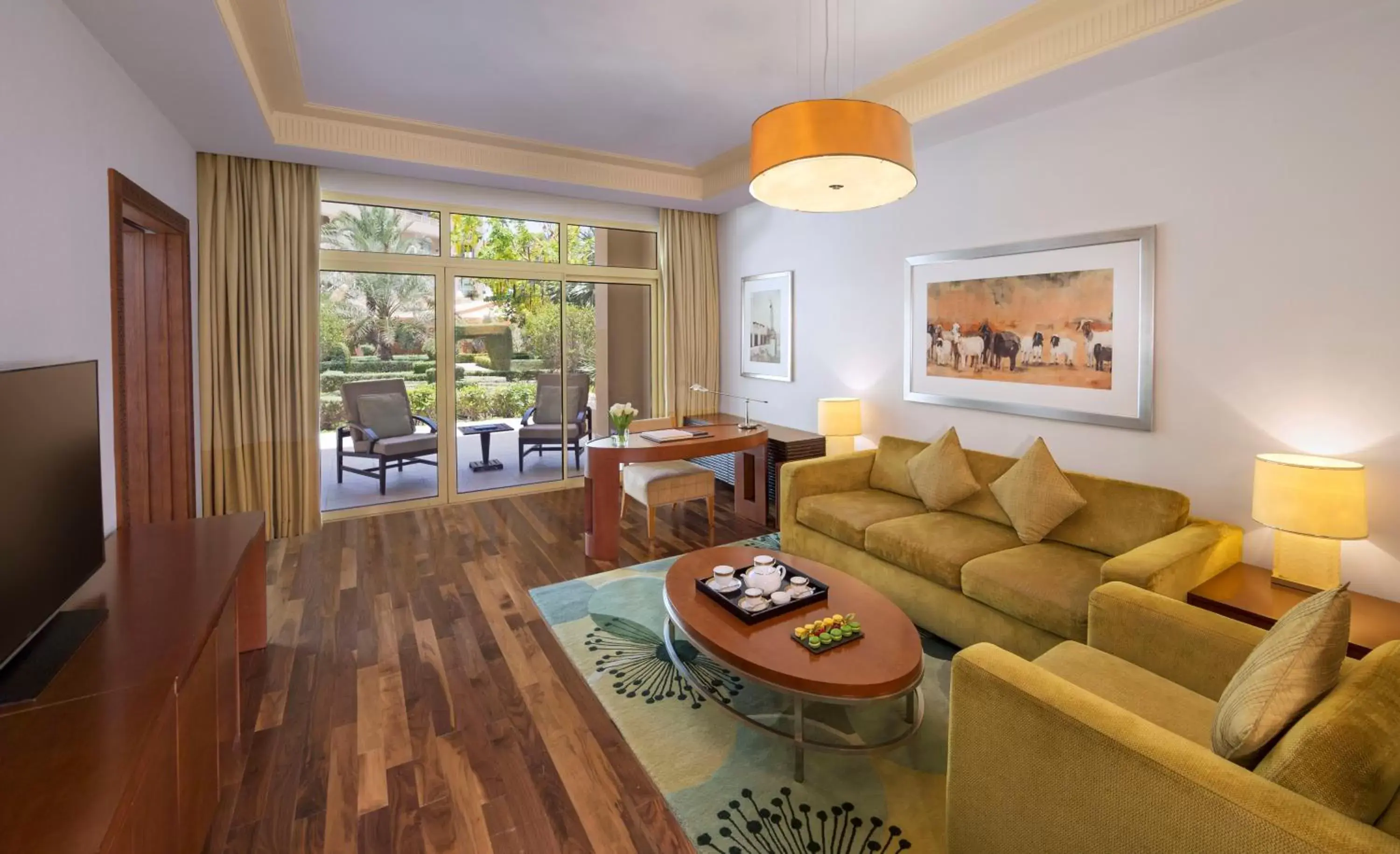 Living room in Grand Hyatt Doha Hotel & Villas
