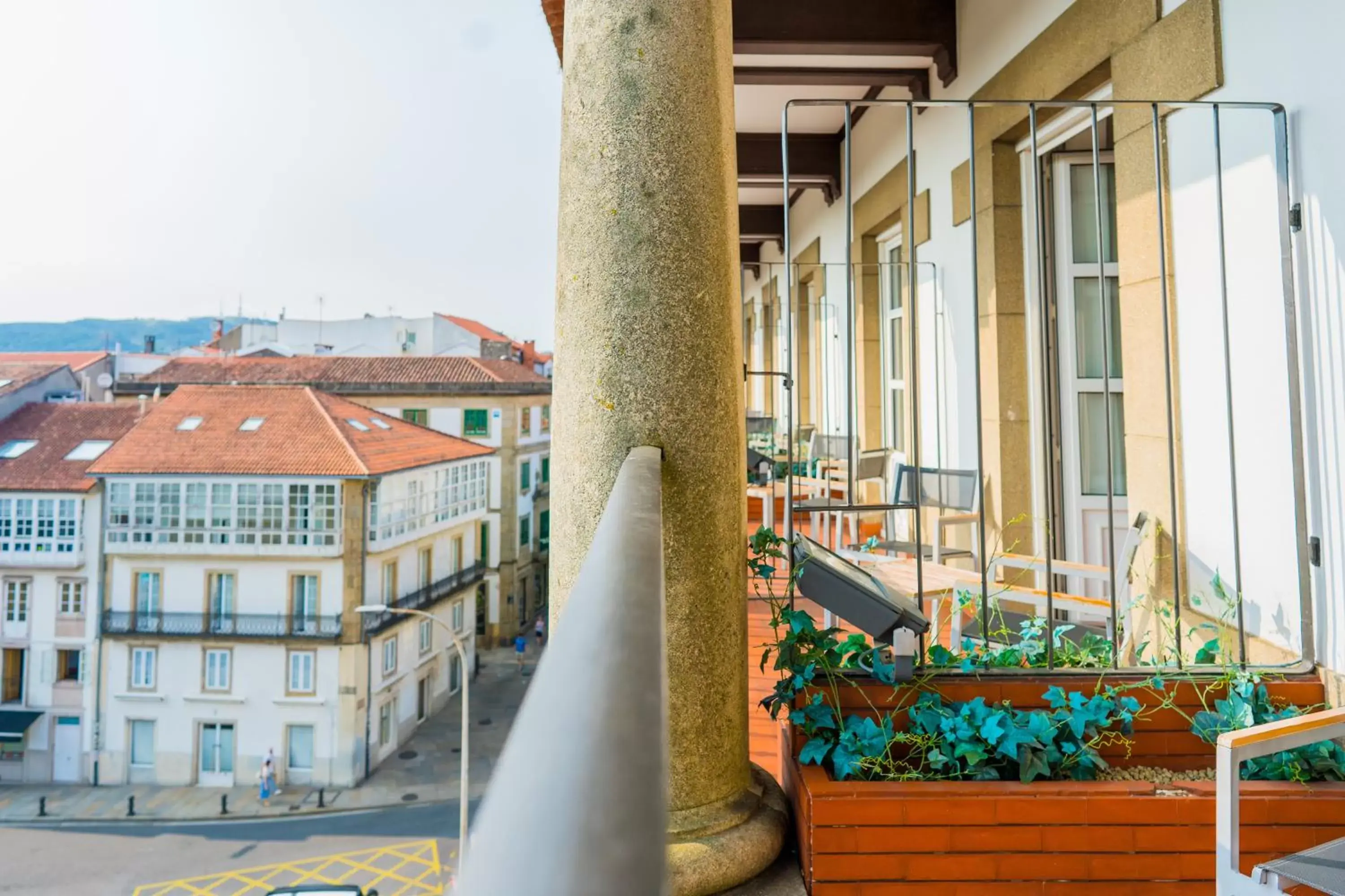 Balcony/Terrace in Hotel Compostela
