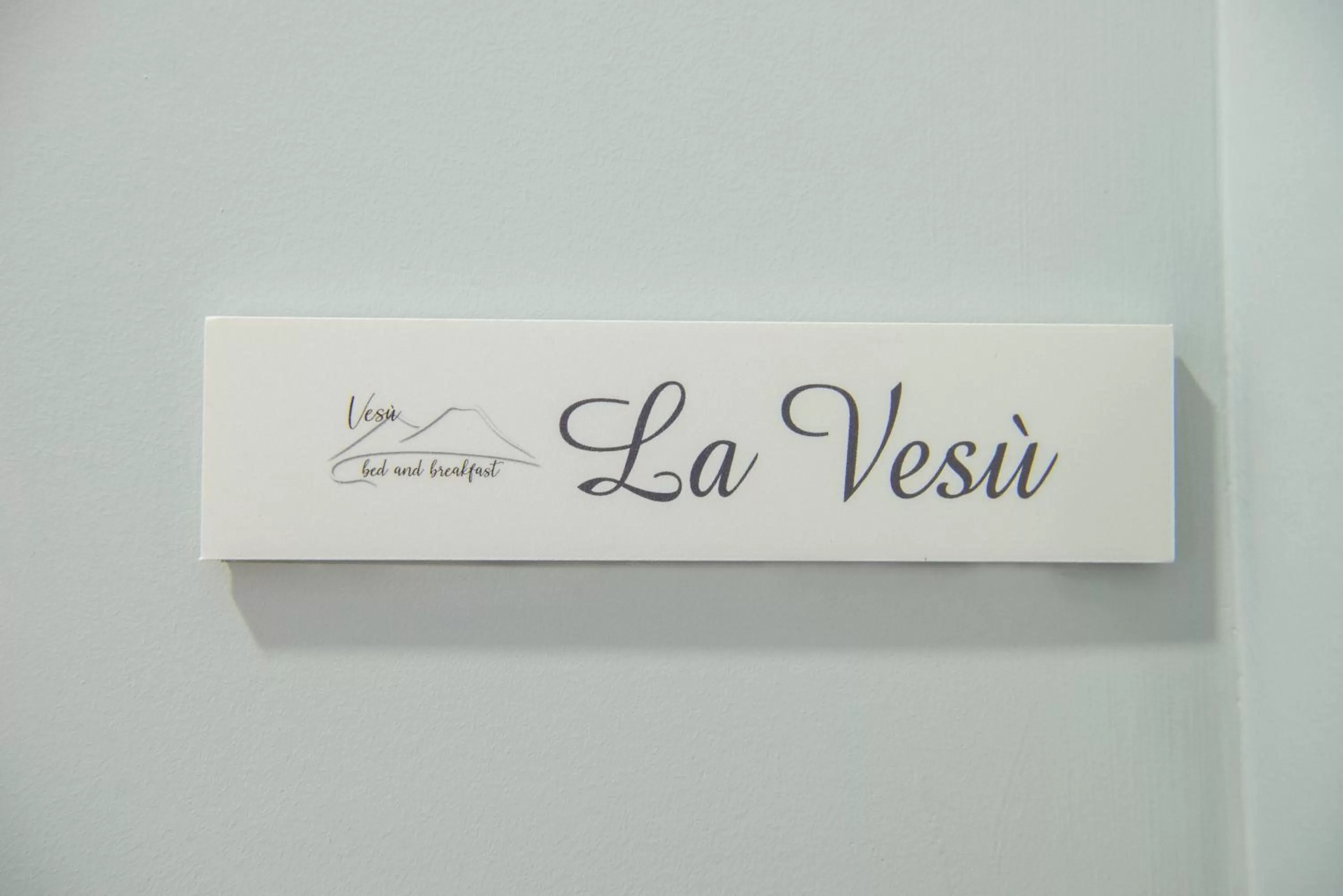 Property Logo/Sign in B&B Vesù