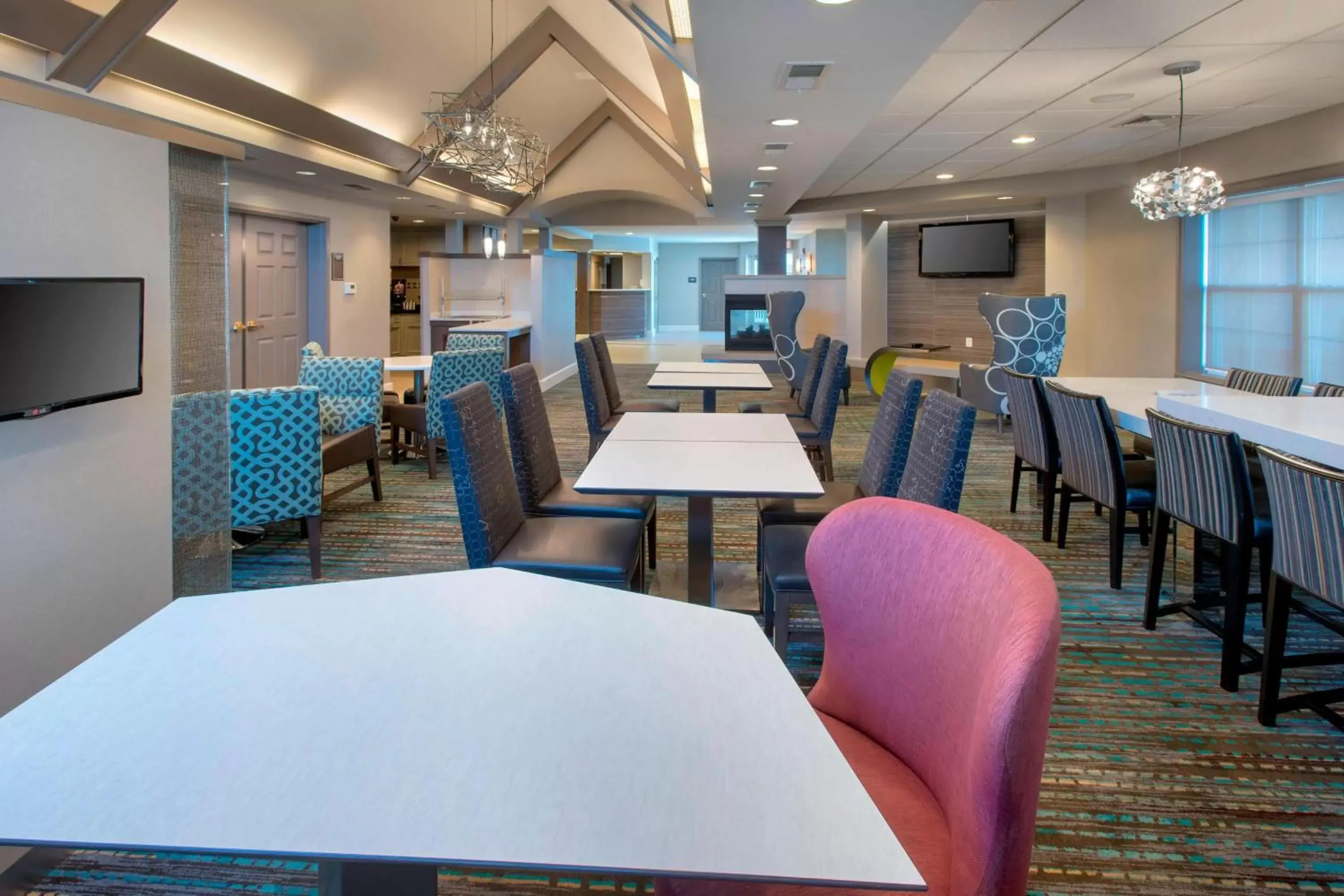 Lobby or reception in Residence Inn Long Island Hauppauge/Islandia