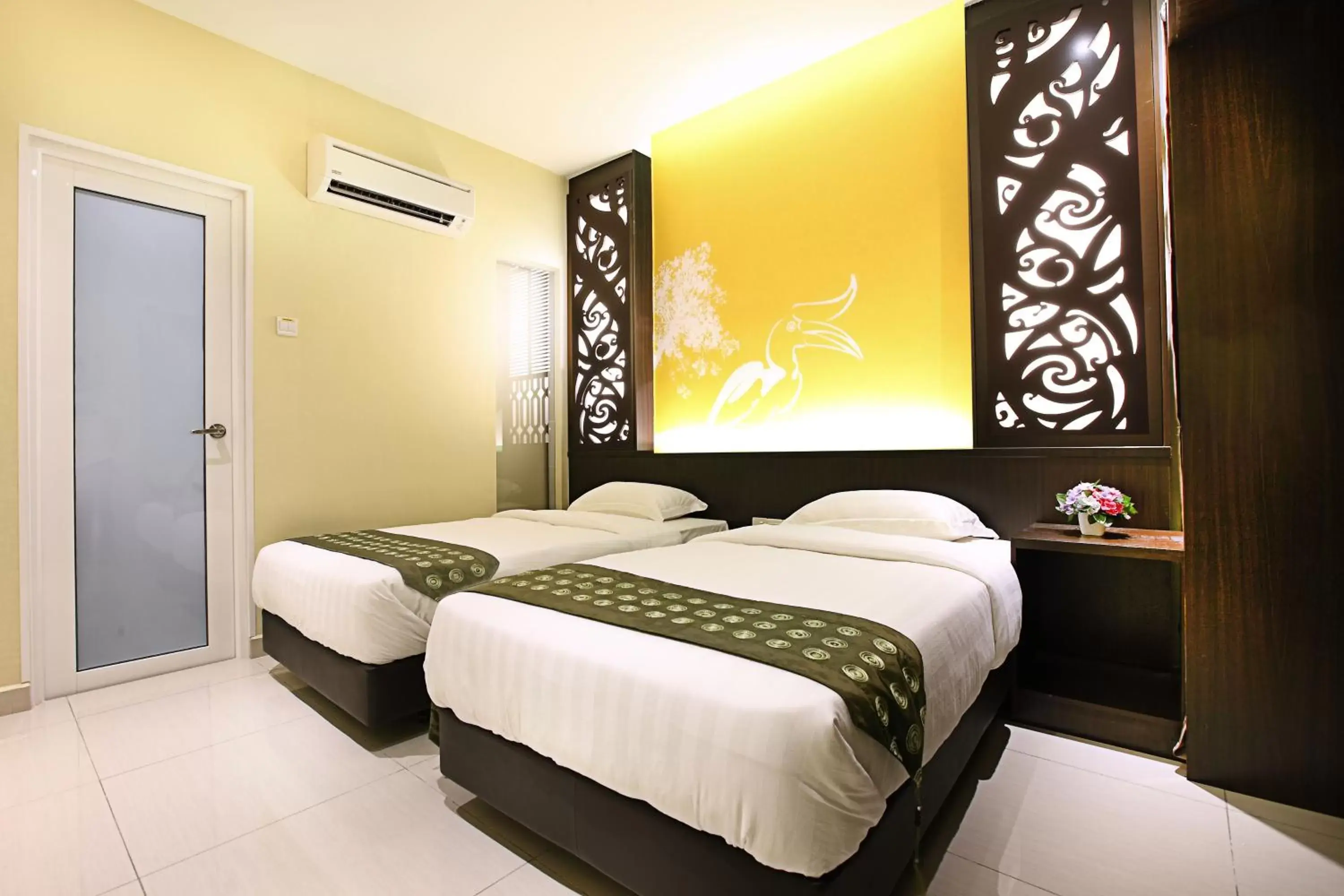 Bed in Sri Enstek Hotel KLIA, KLIA 2 & F1