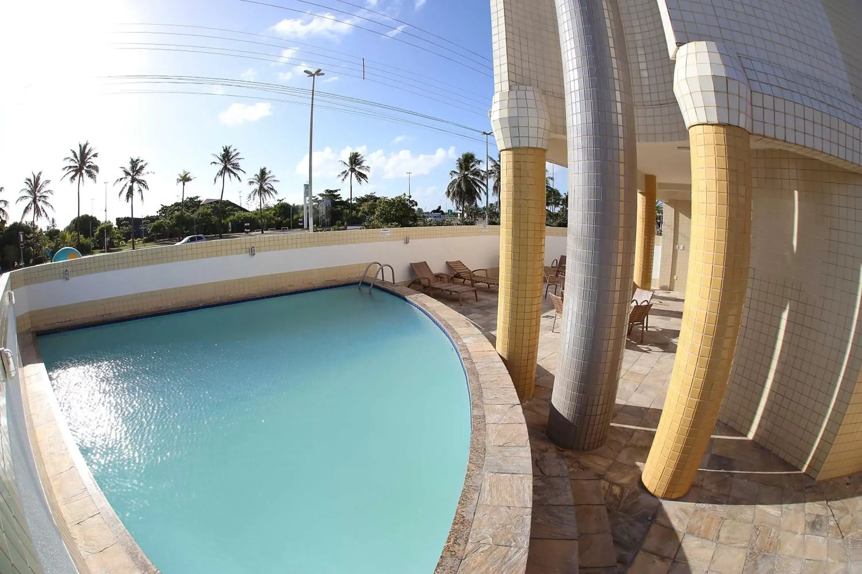 Swimming Pool in Real Praia Hotel