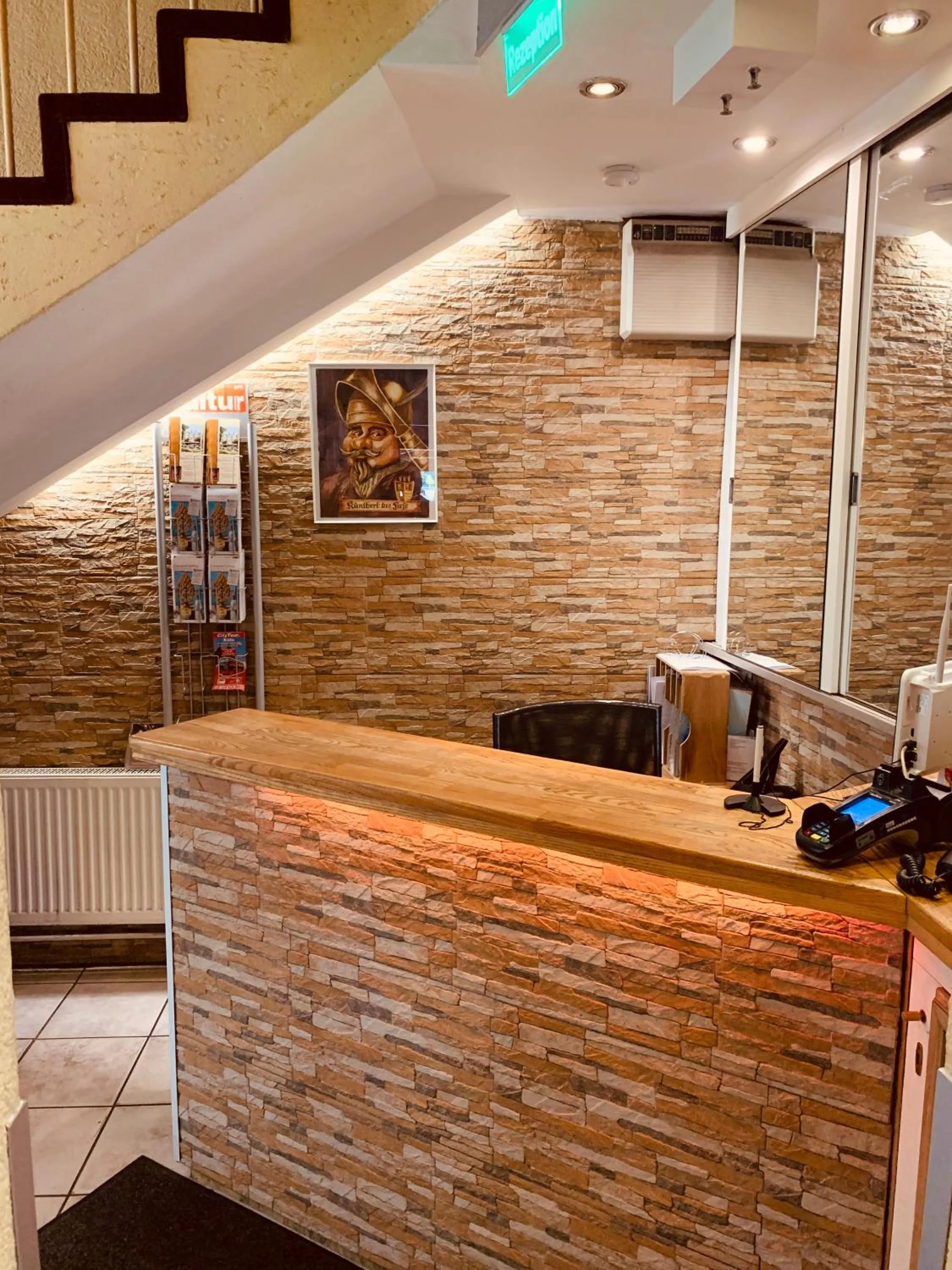 Lobby or reception in Hotel Kunibert der Fiese - Superior