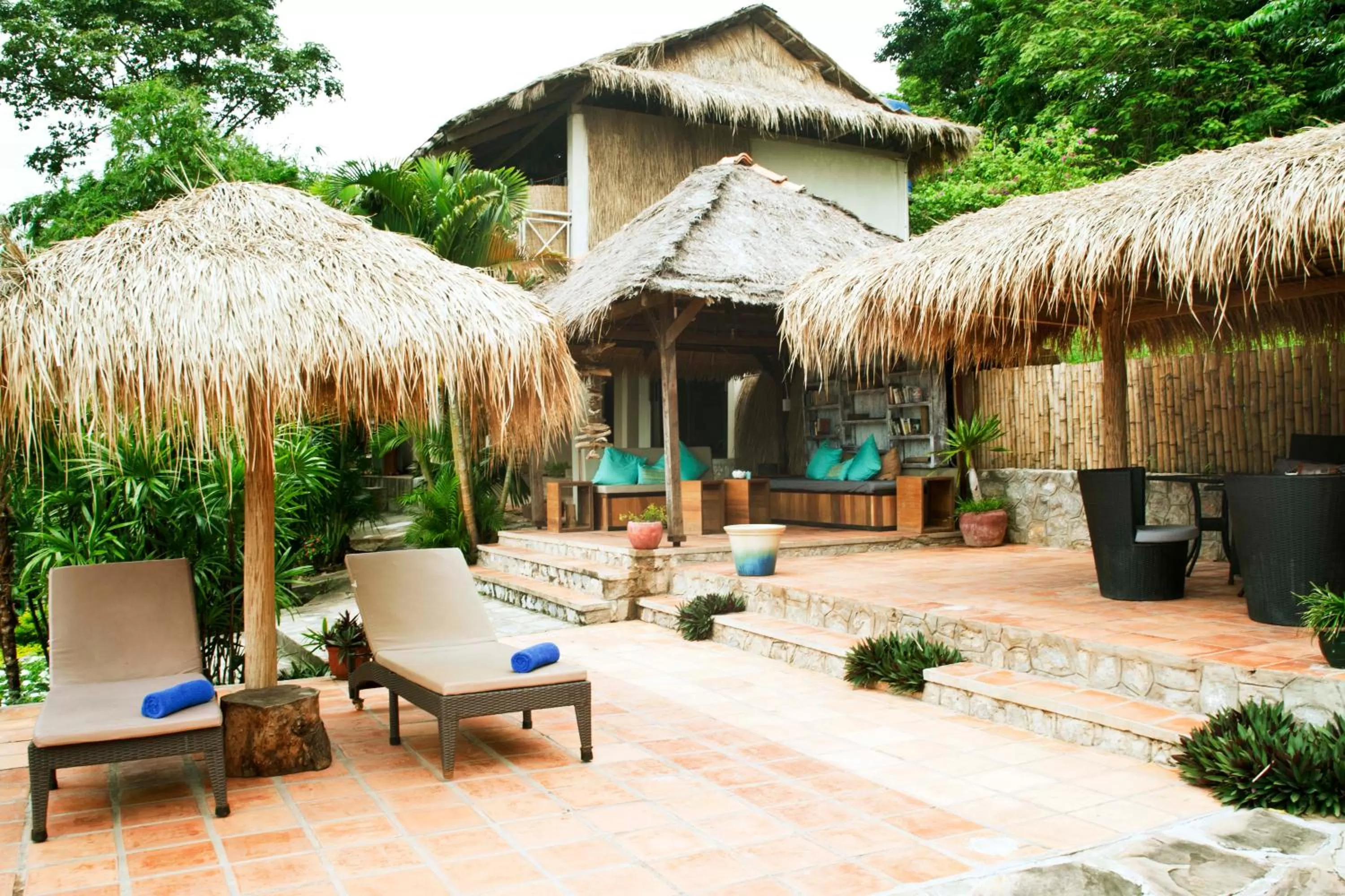 Swimming pool in The Beach House