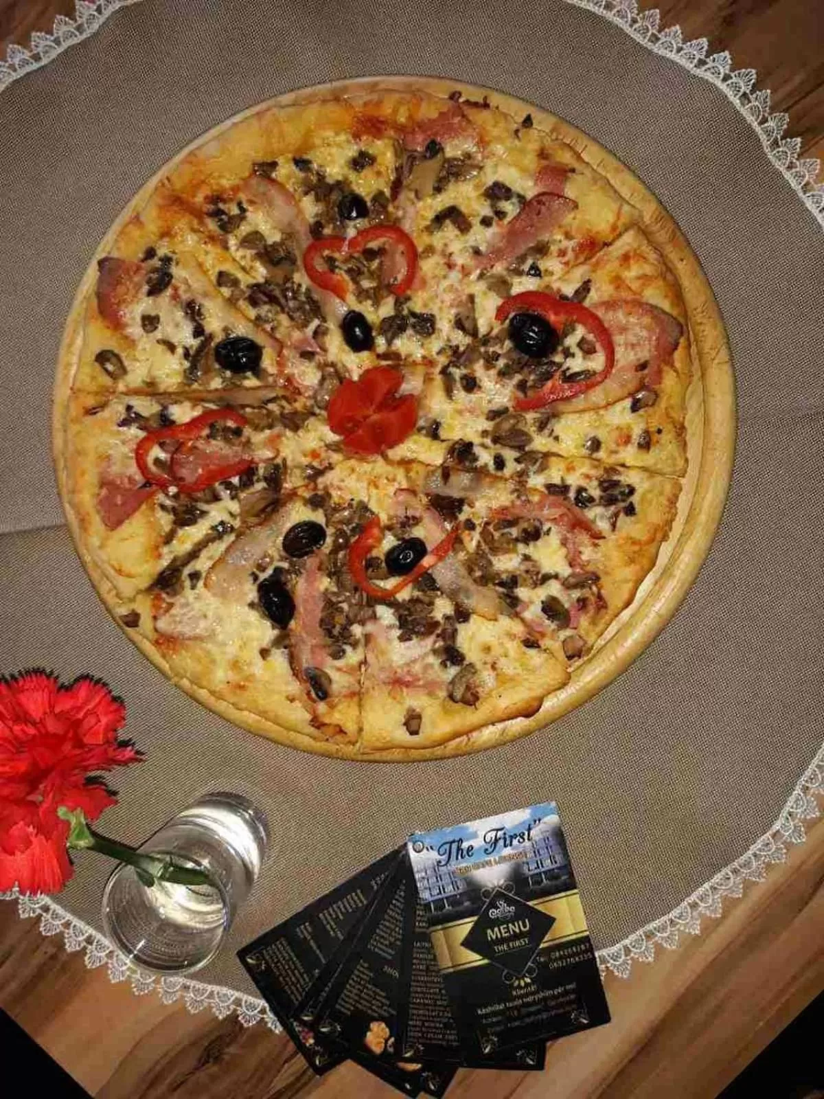 Food in Hotel The First